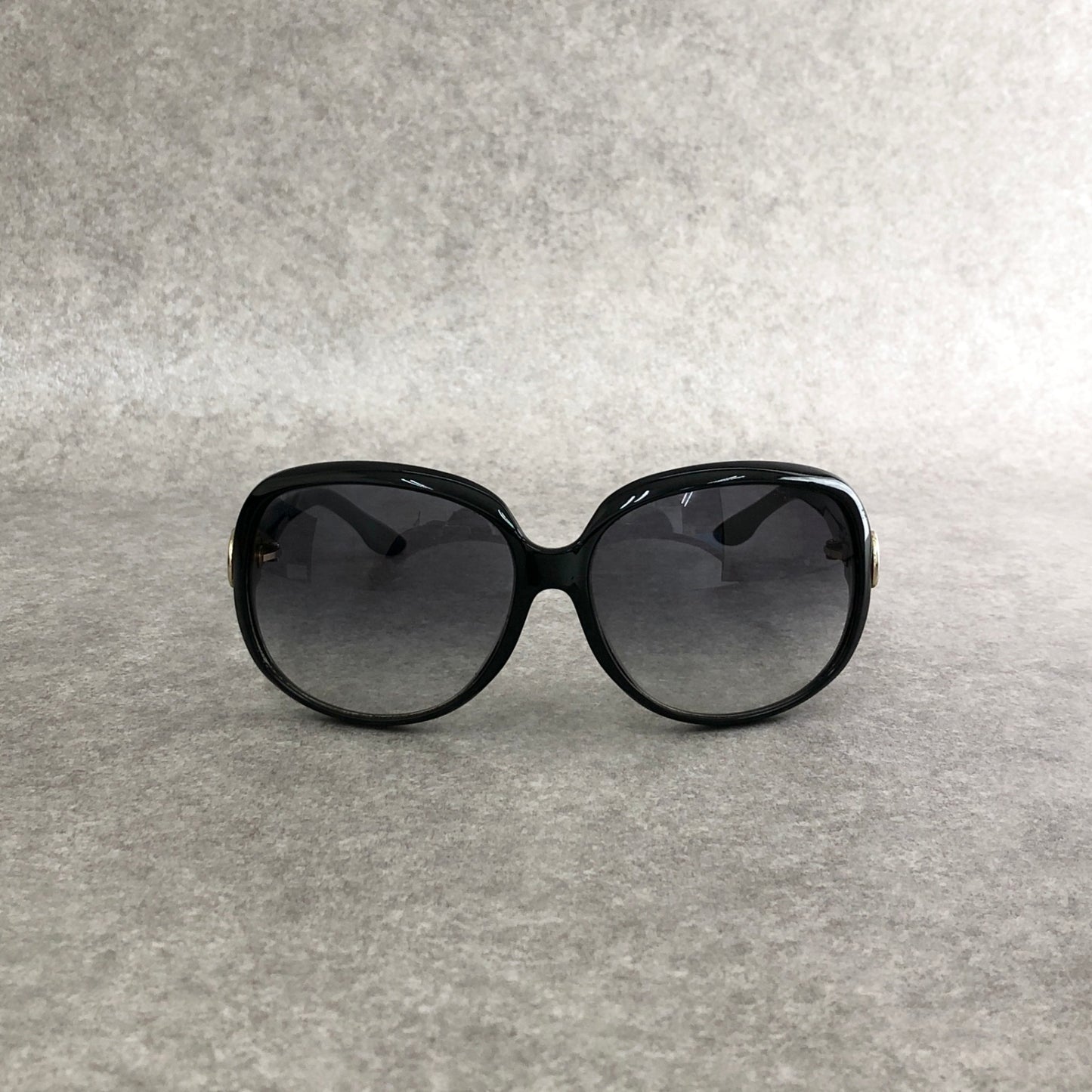GUCCI GG 標誌太陽眼鏡黑色復古 twdebz