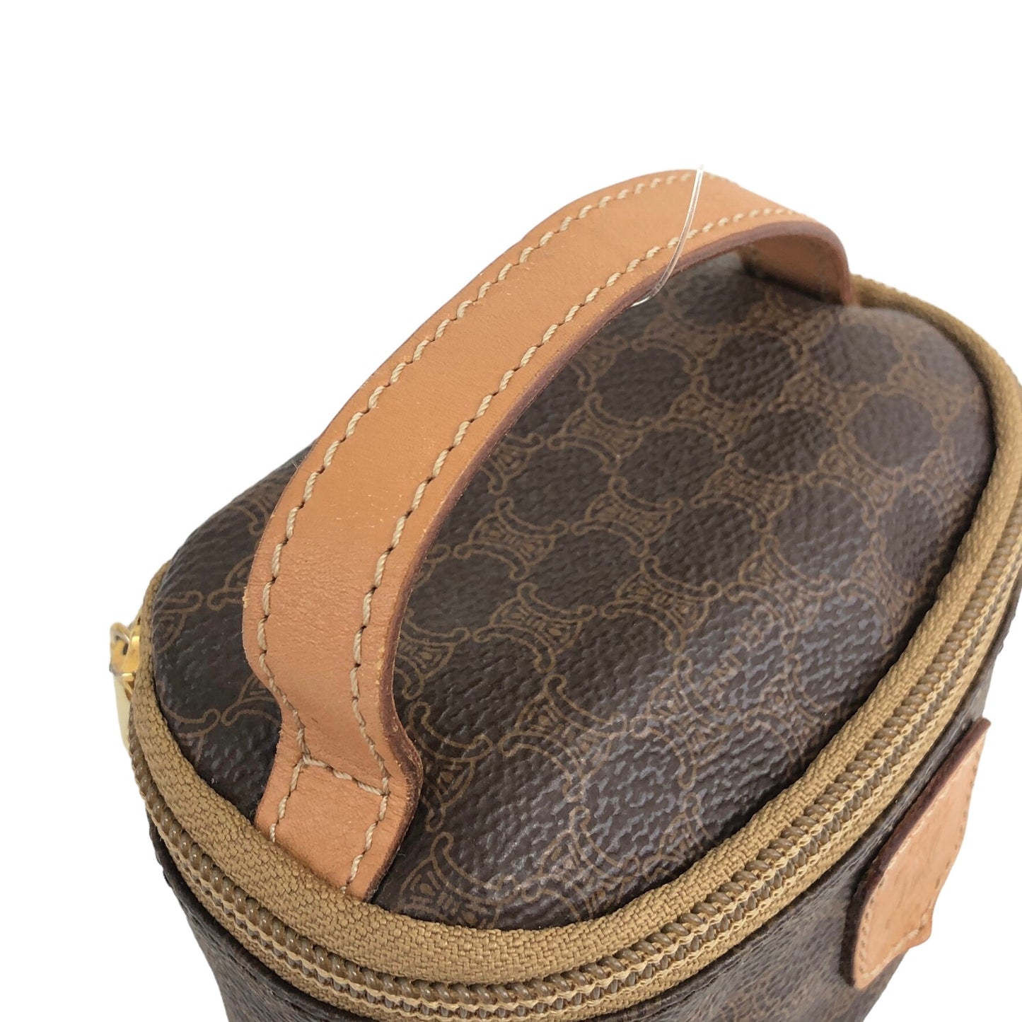 CELINE Macadam Pouch Brown Vintage rxugvz