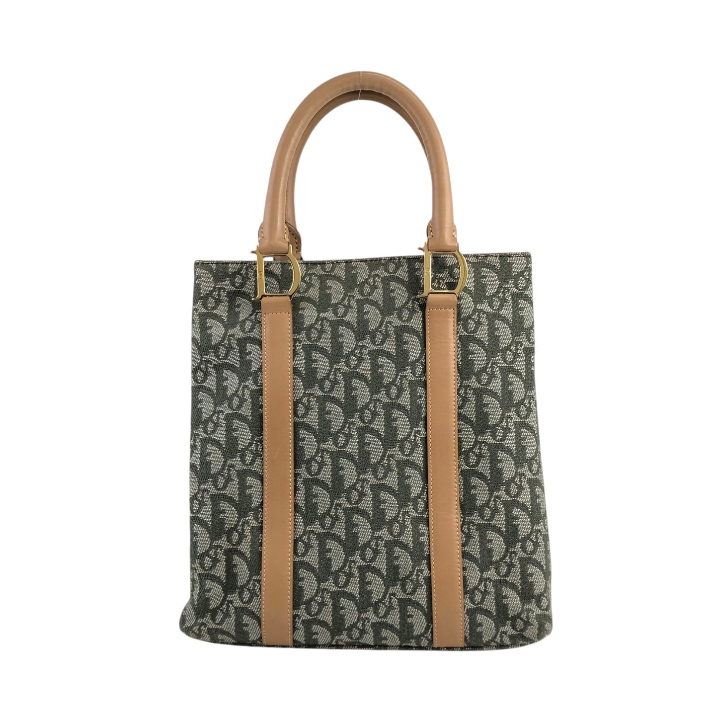 Christian Dior Trotter Handbag Green Vintage vcheai