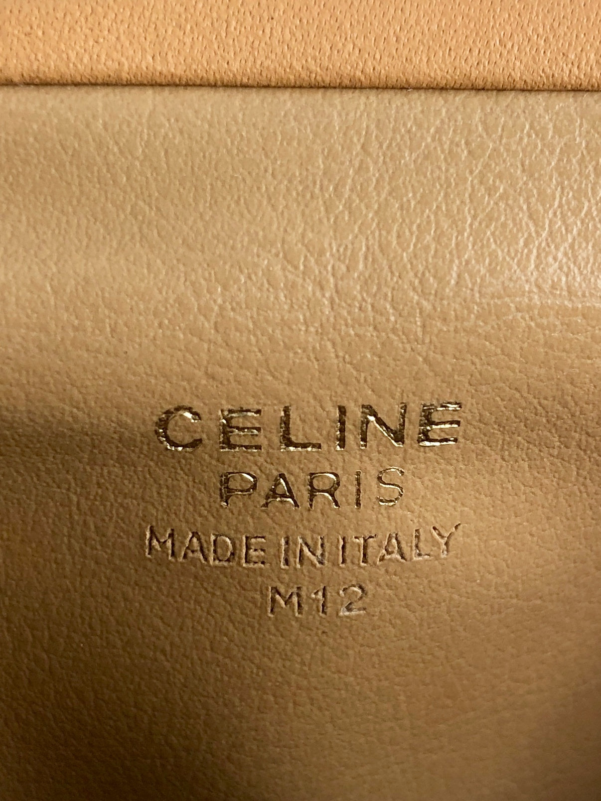 CELINE Macadam Blason 金屬扣零錢包 棕色 復古 bva4rv