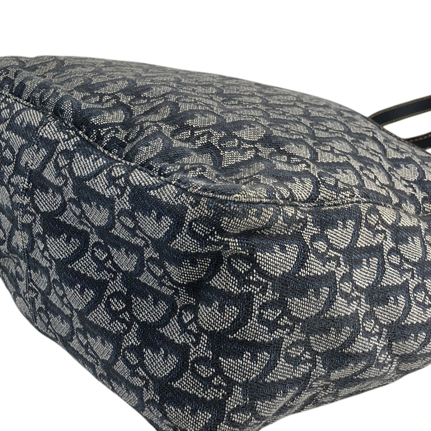 Christian Dior Trotter Totebag Navy Vintage mf286d
