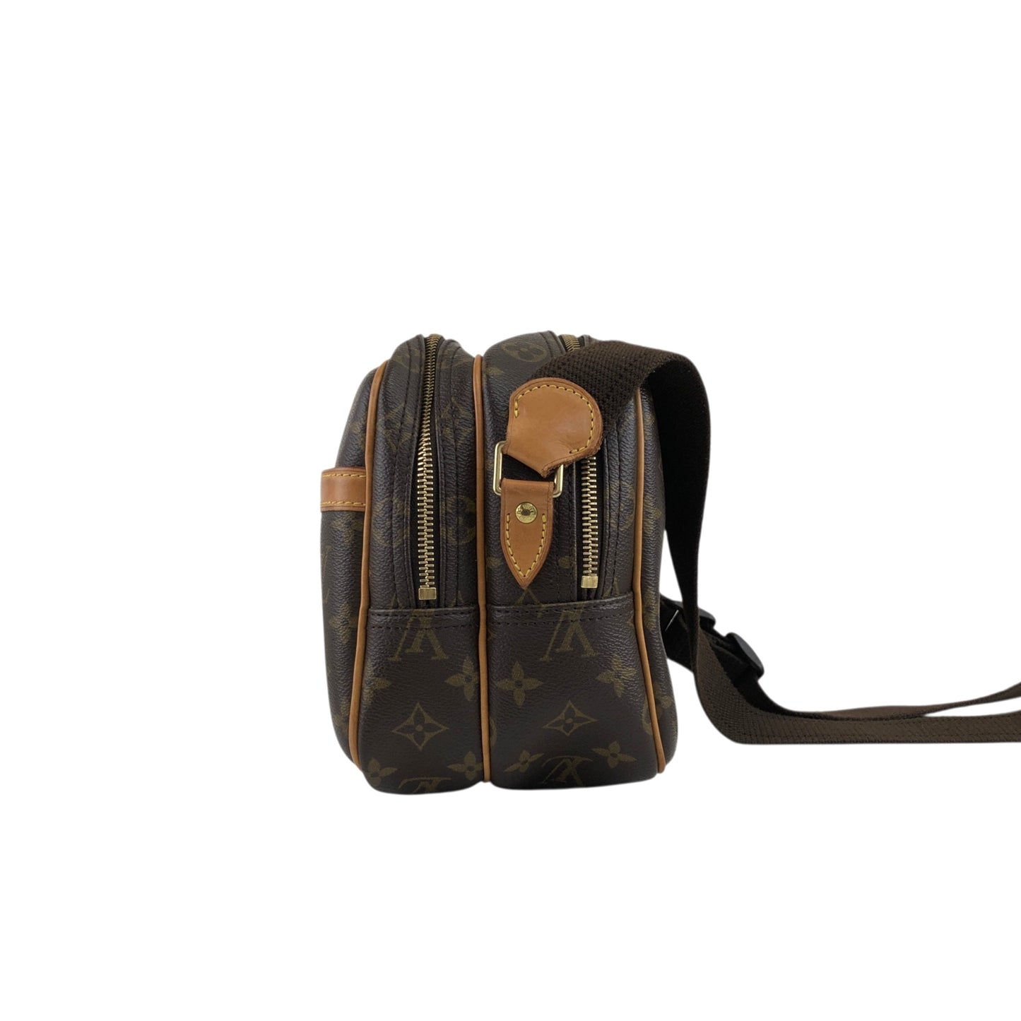 LOUIS VUITTON Monogram Shoulder bag Brown M45254 Vintage ppsgxs