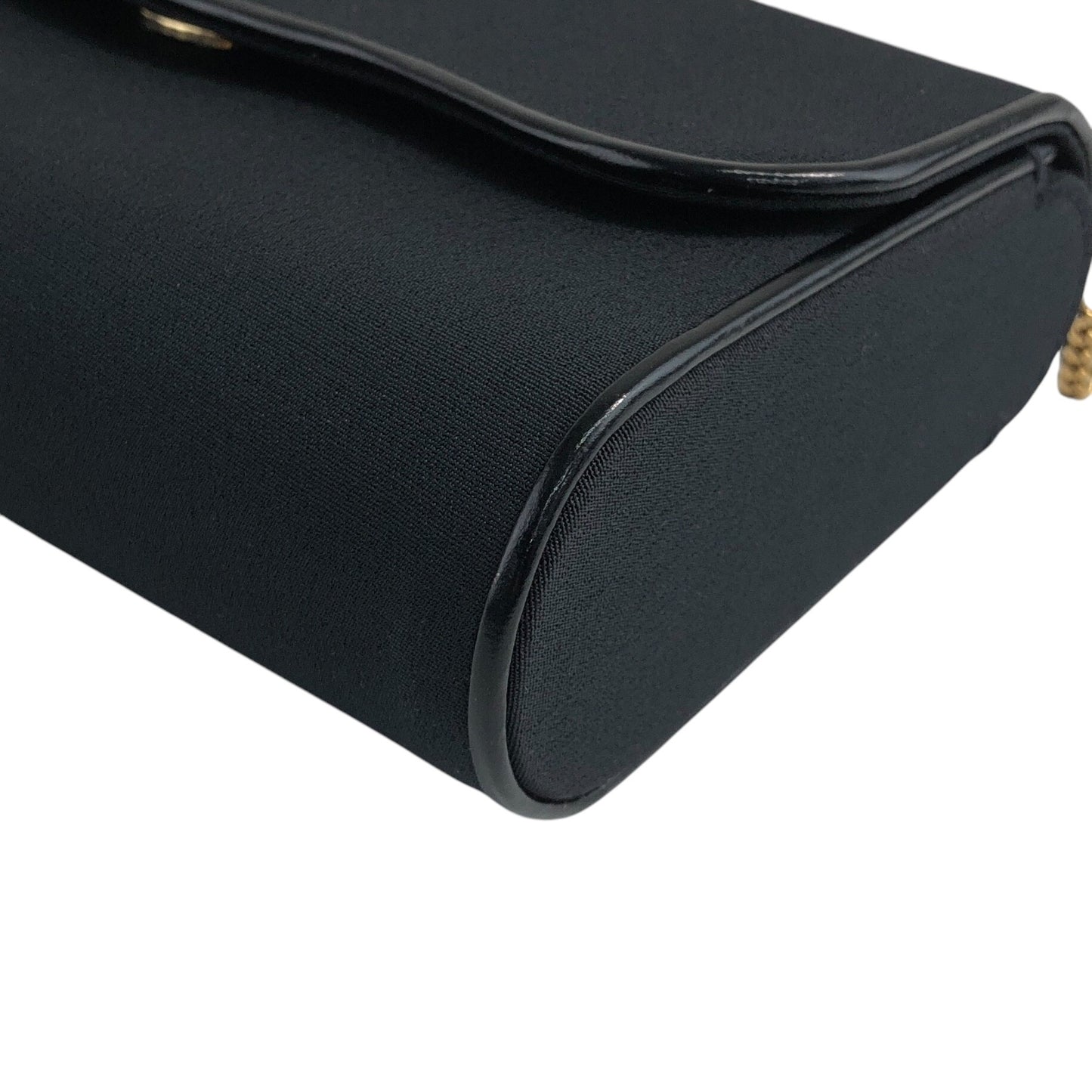 GUCCI 互鎖鏈條單肩包 黑色 復古 c5t5sp