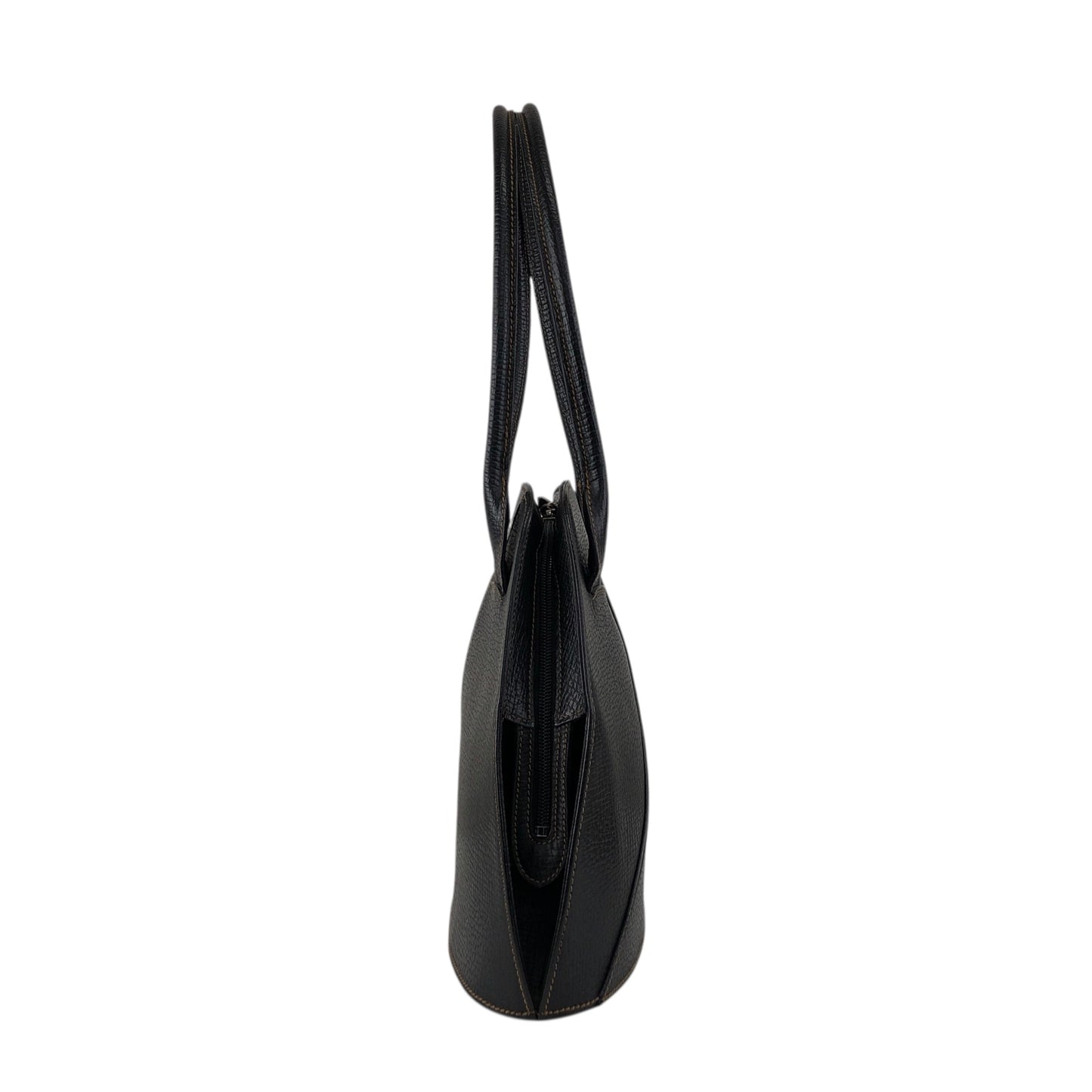 LOEWE Logo Embossed Handbag Black Vintage g64y6x