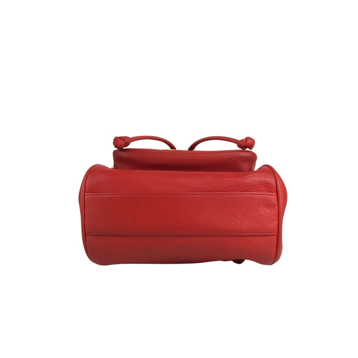 Christian Dior CD Logo Backpack Red Vintage pz728i