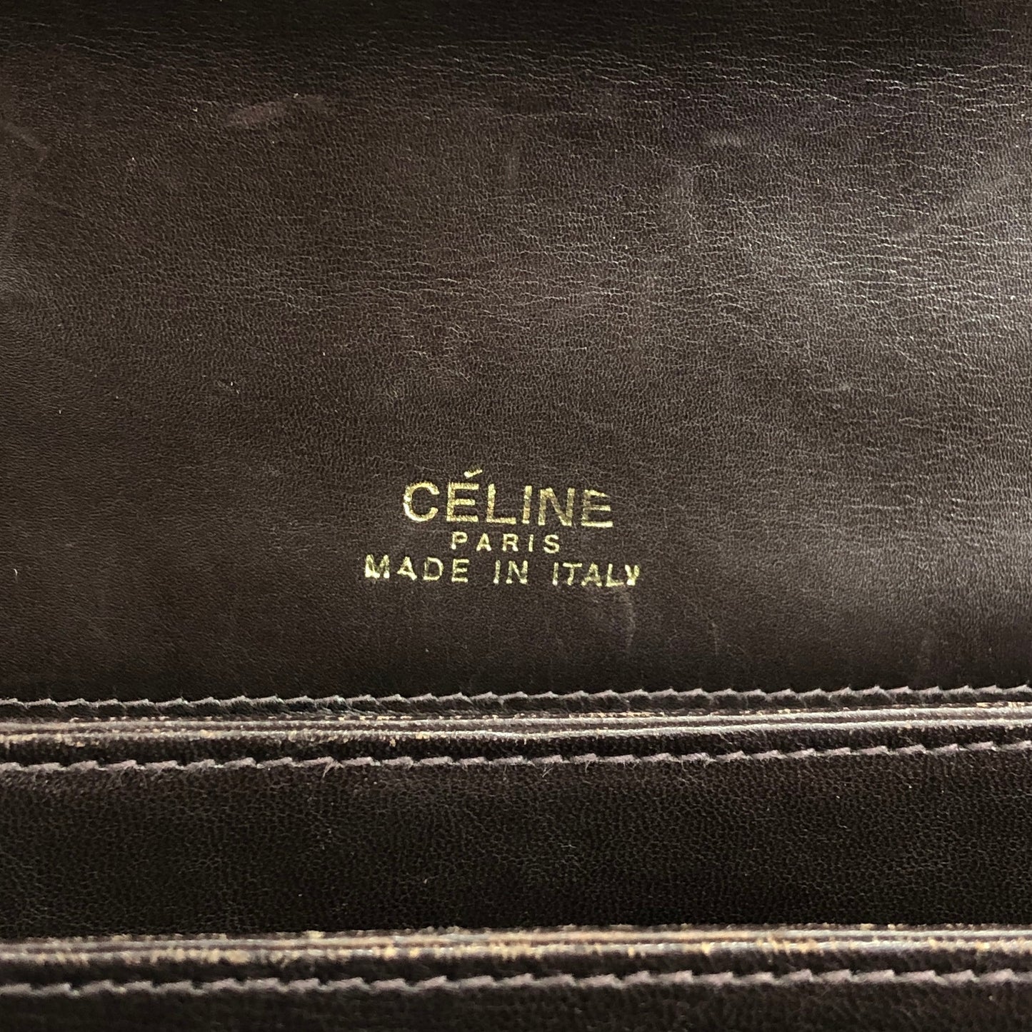 CELINE 馬車肩背包 棕色 復古 8ewcxg
