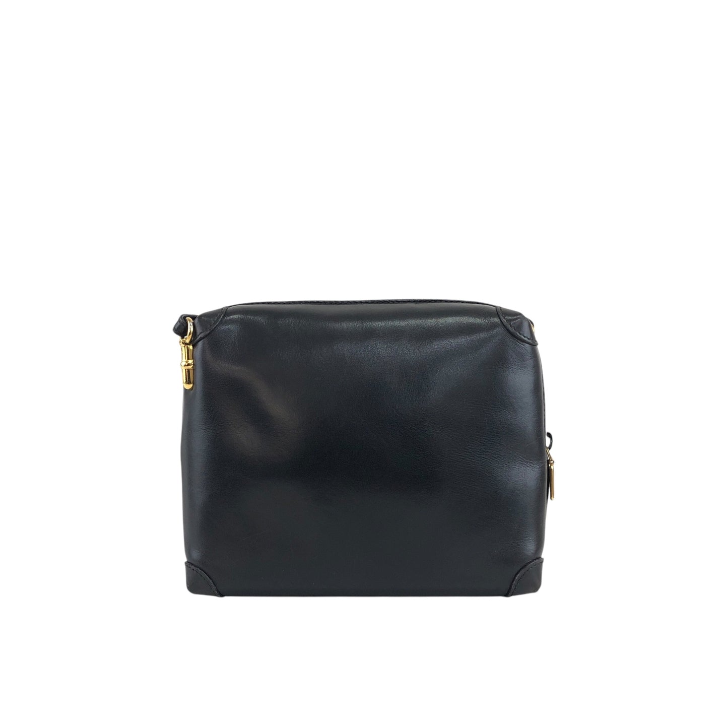 GUCCI GG Logo Shoulder bag Black Vintage jga7iz