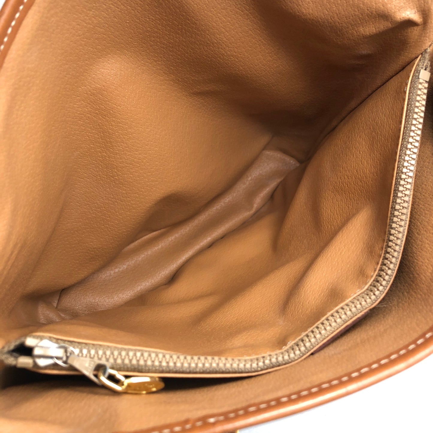 CELINE Macadam Blason Handbag Totebag Beige Vintage dvaj7z