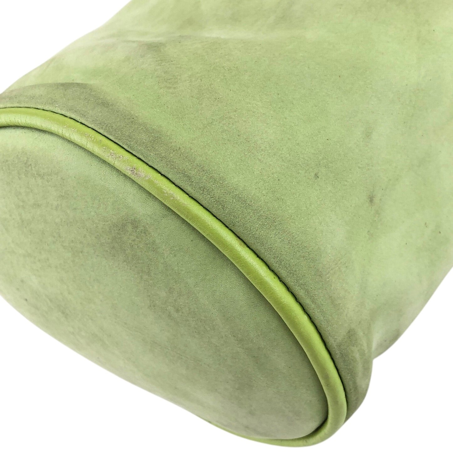 Salvatore Ferragamo Gancini Small Handbag Green Vintage irv6sz