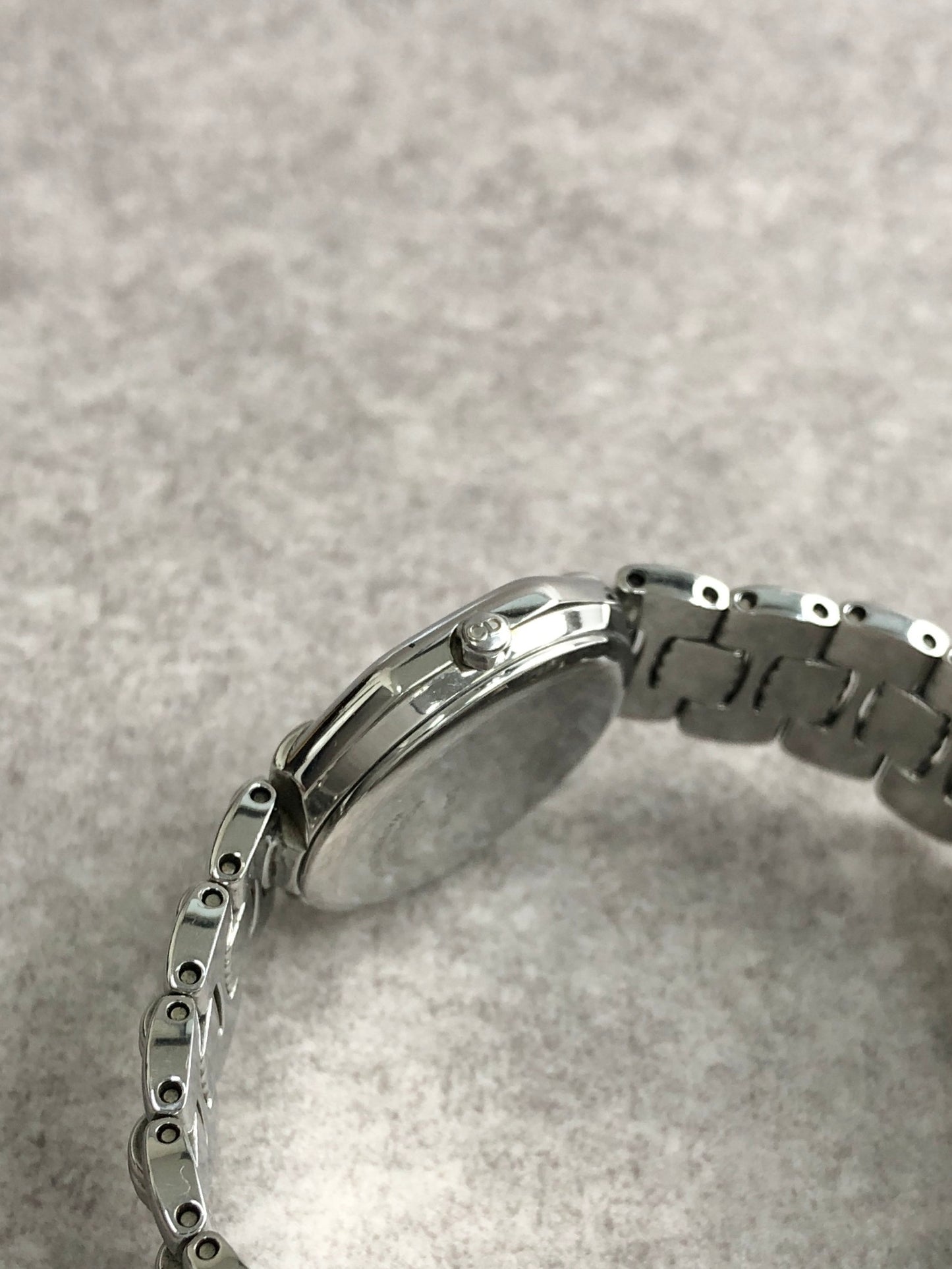 Christian Dior Octagon Watch Silver Vintage ygwbm8