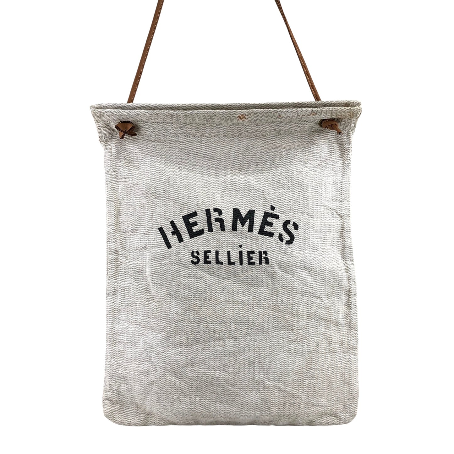 HERMES 手提包 單肩包 象牙色 復古 67nuf6