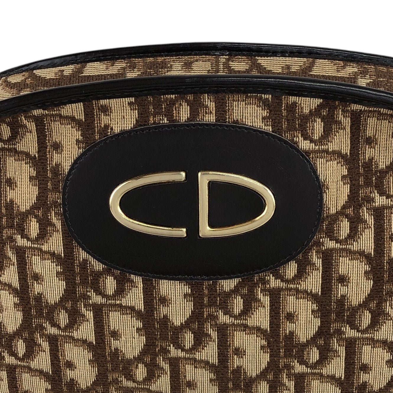 Christian Dior Trotter Shoulder bag Brown Vintage hxyich