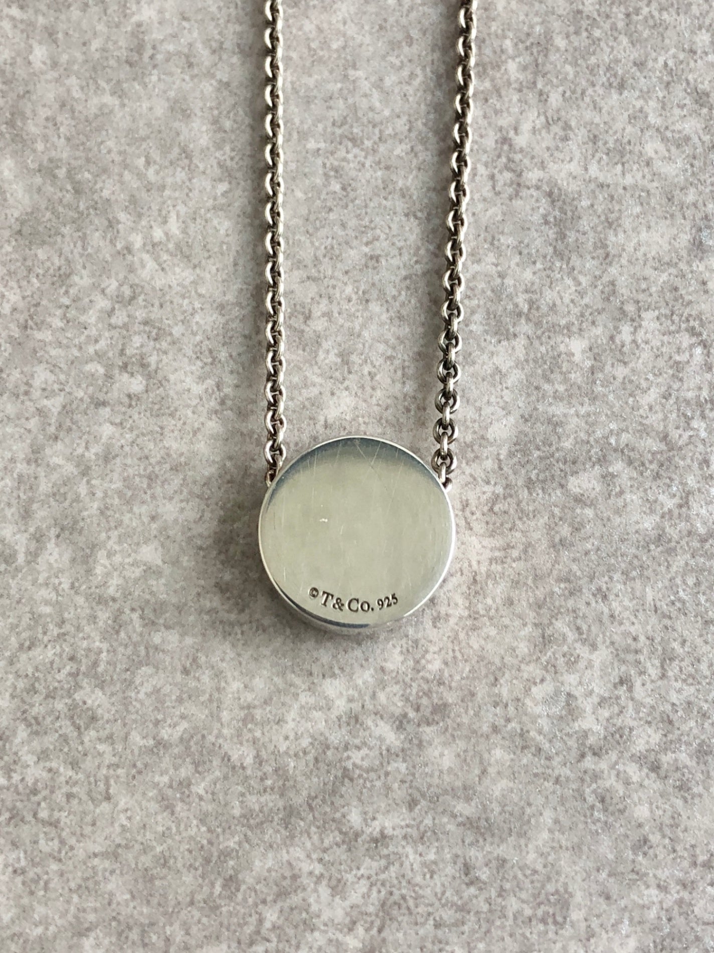 Tiffany & Co. Necklace Silver SILVER925 Vintage h6ezjs