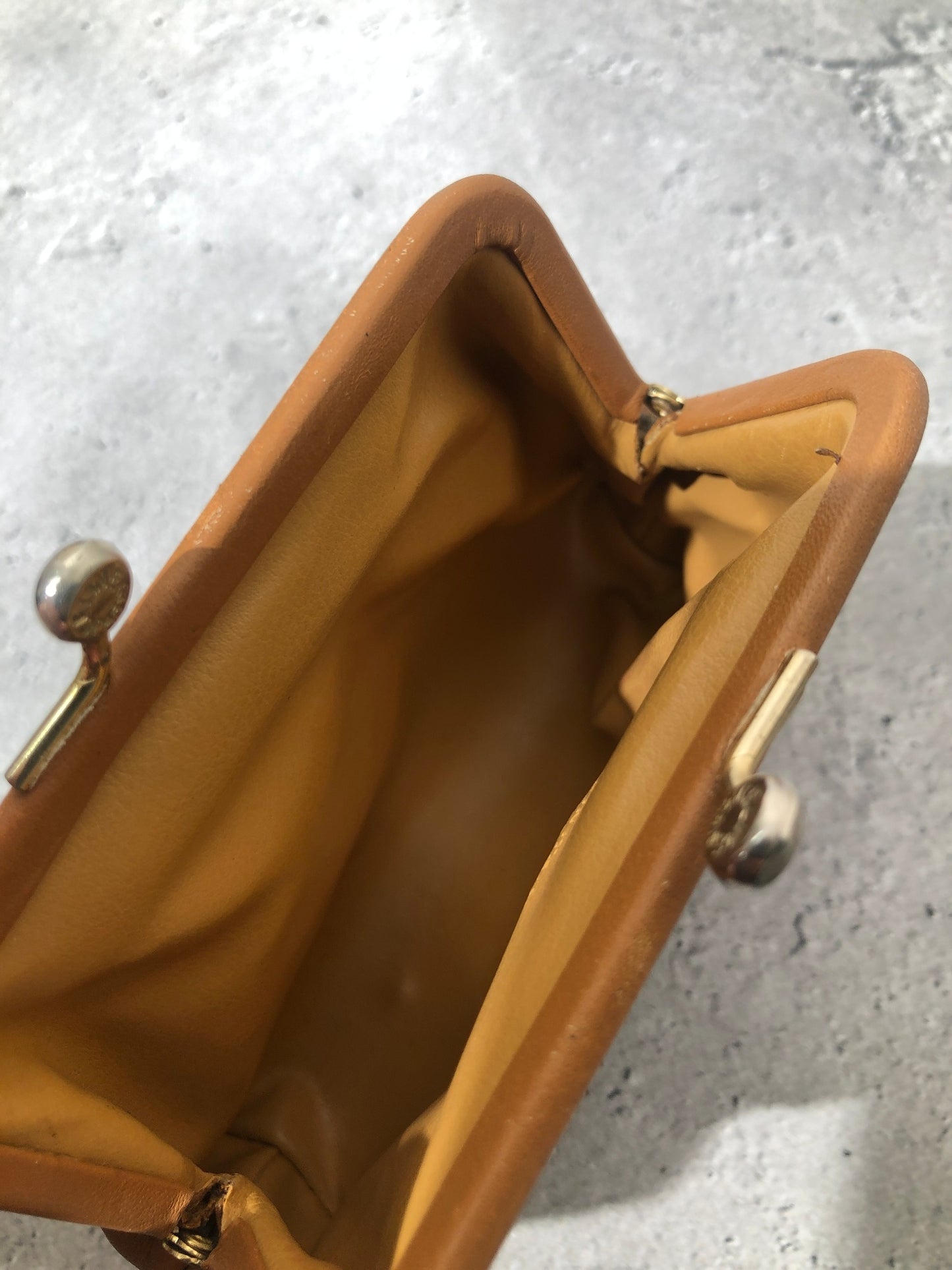 CELINE Macadam Blason 金屬扣零錢包棕色復古 g62ssc