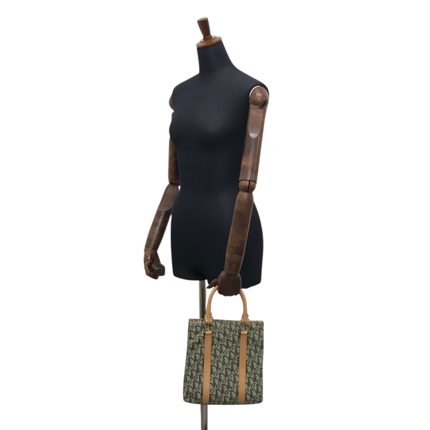 Christian Dior Trotter Handbag Green Vintage vcheai