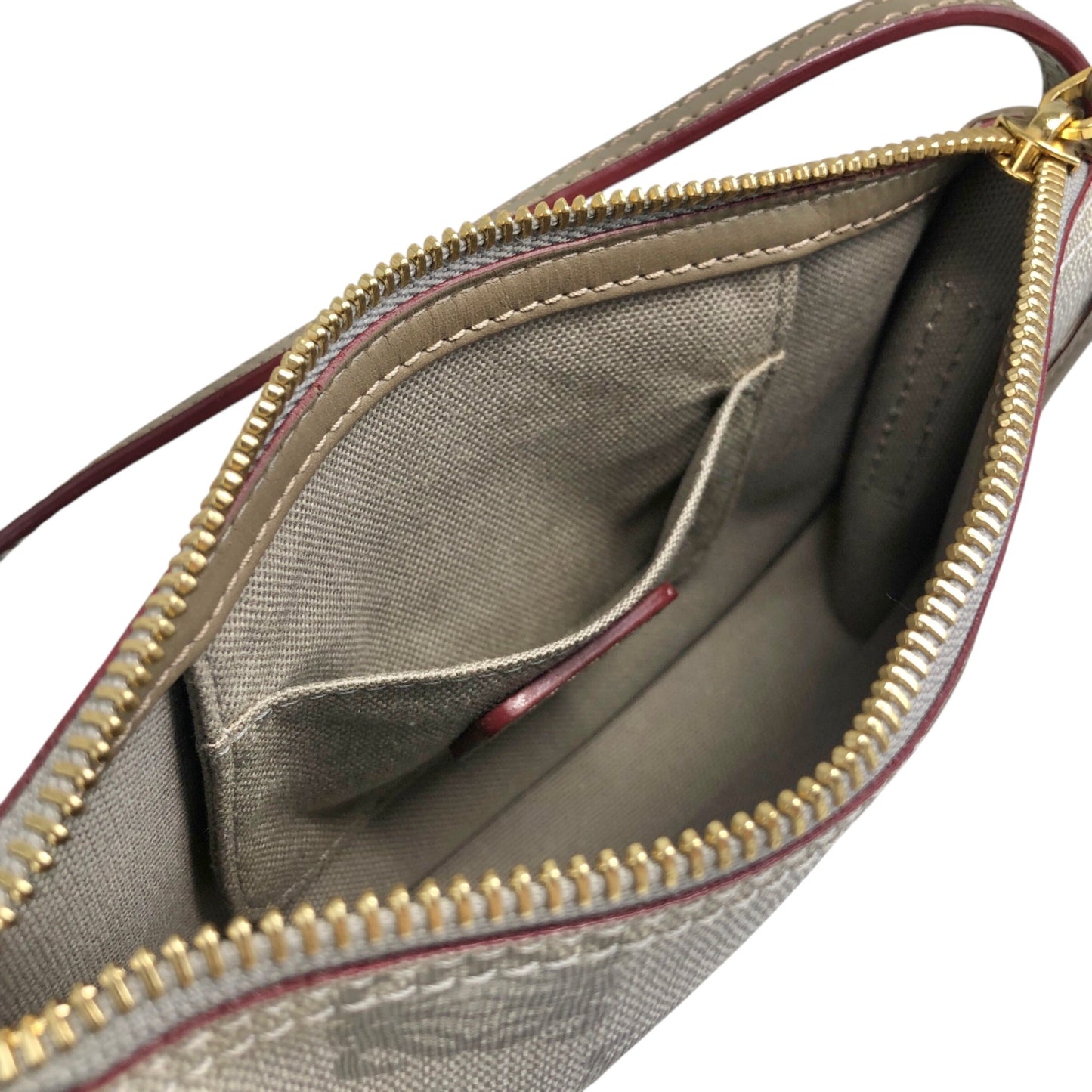 LOEWE Anagram Padlock Small Handbag Gray Vintage npexnd