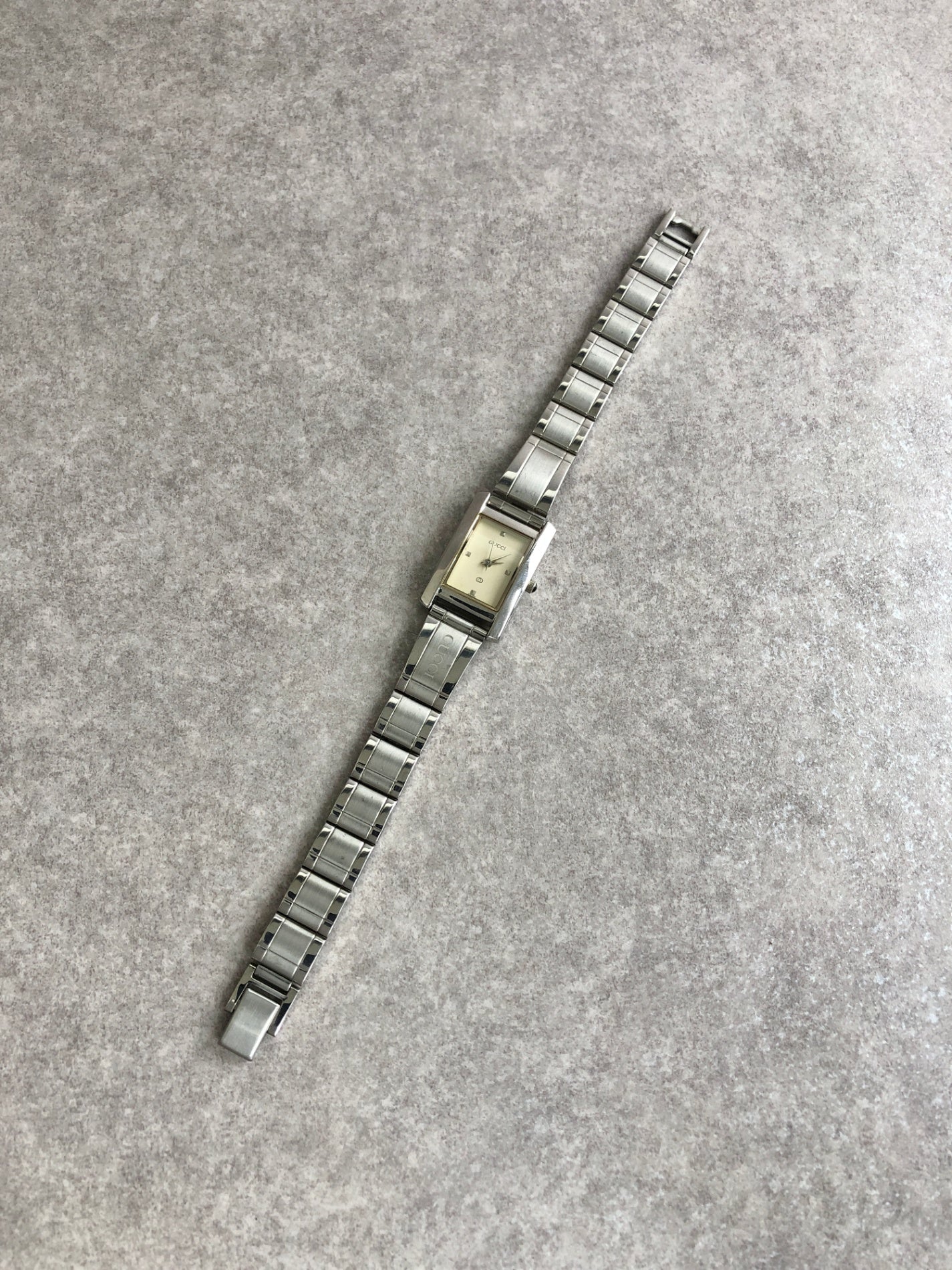 GUCCI Quartz Watch Silver Vintage dvgu3y