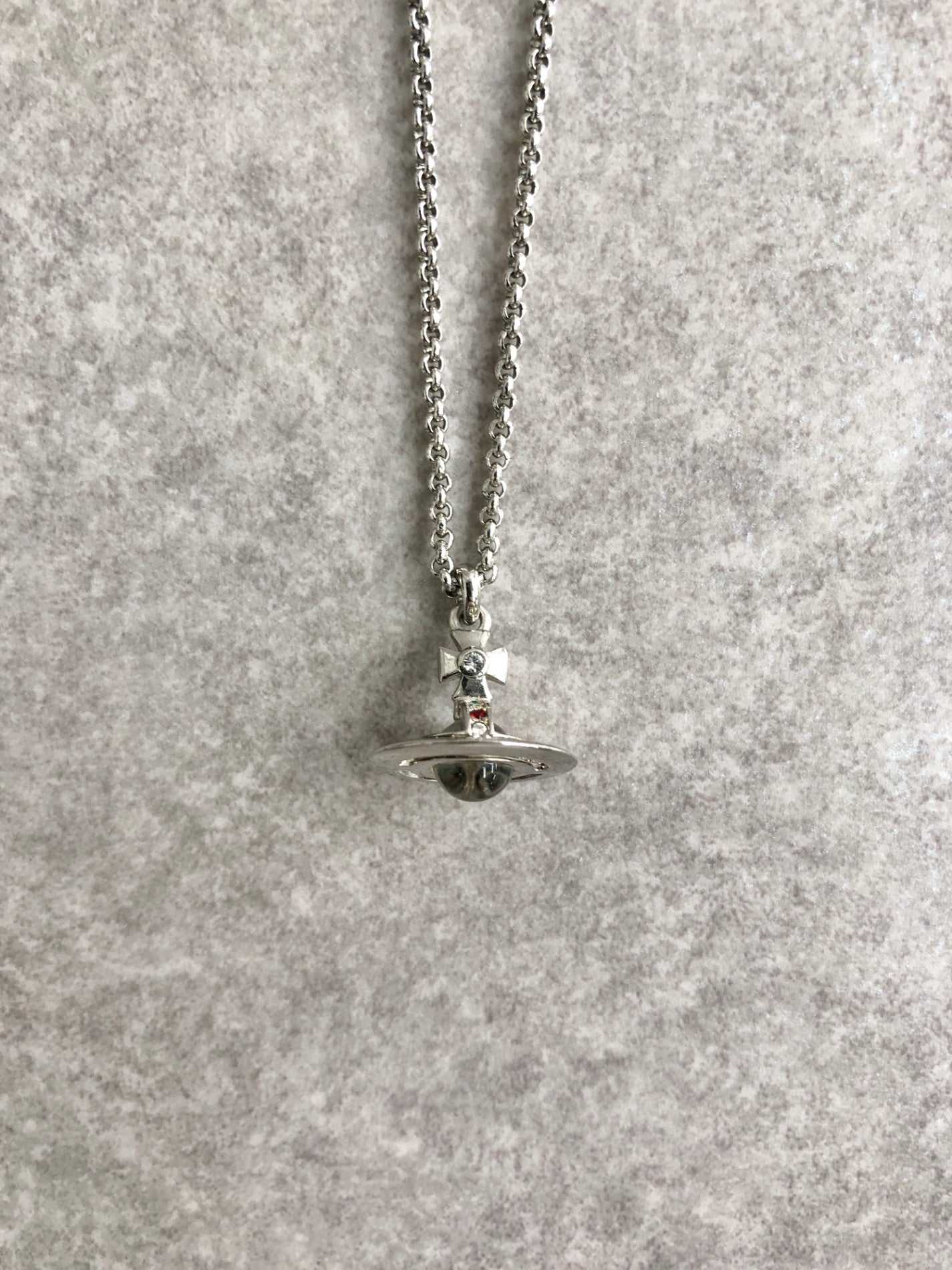 Vivienne Westwood Necklace Silver Vintage gigfs5