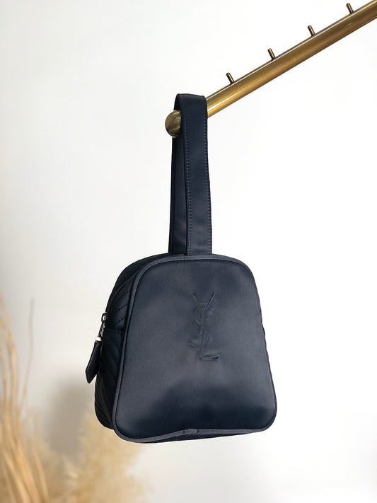 Yves Saint Laurent YSL Logo 手袋 海軍藍 復古 xszhdk