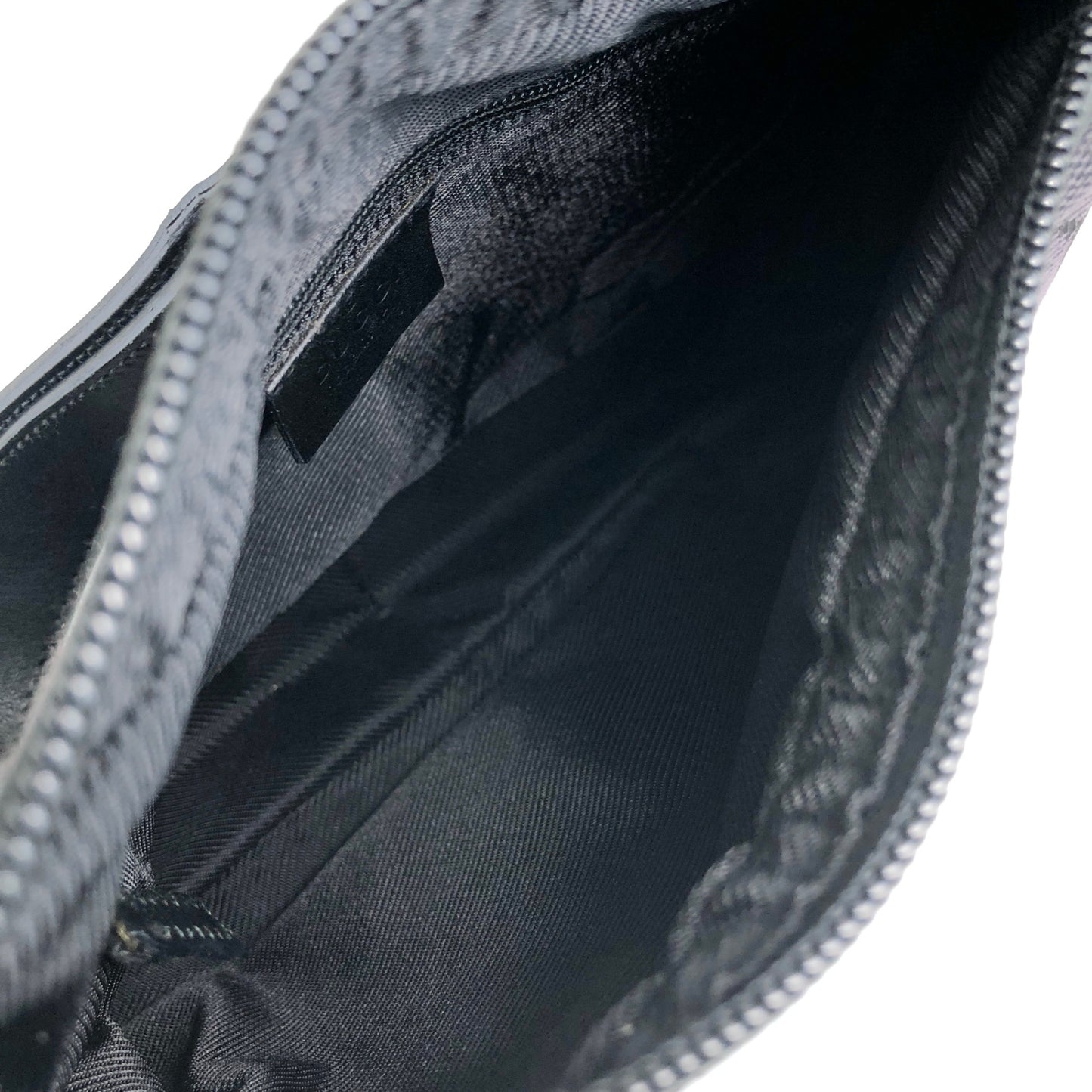 GUCCI GG 帆布手提包黑色復古 55j2fr