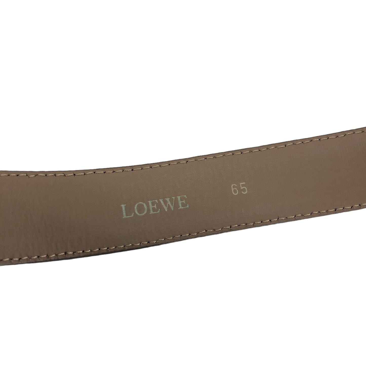 LOEWE Anagram Belt Brown Vintage 6d3xww