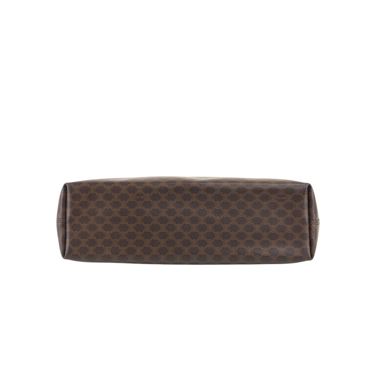 CELINE Macadam Shoulder bag Totebag Brown PP-SA-0097 Vintage br27j2