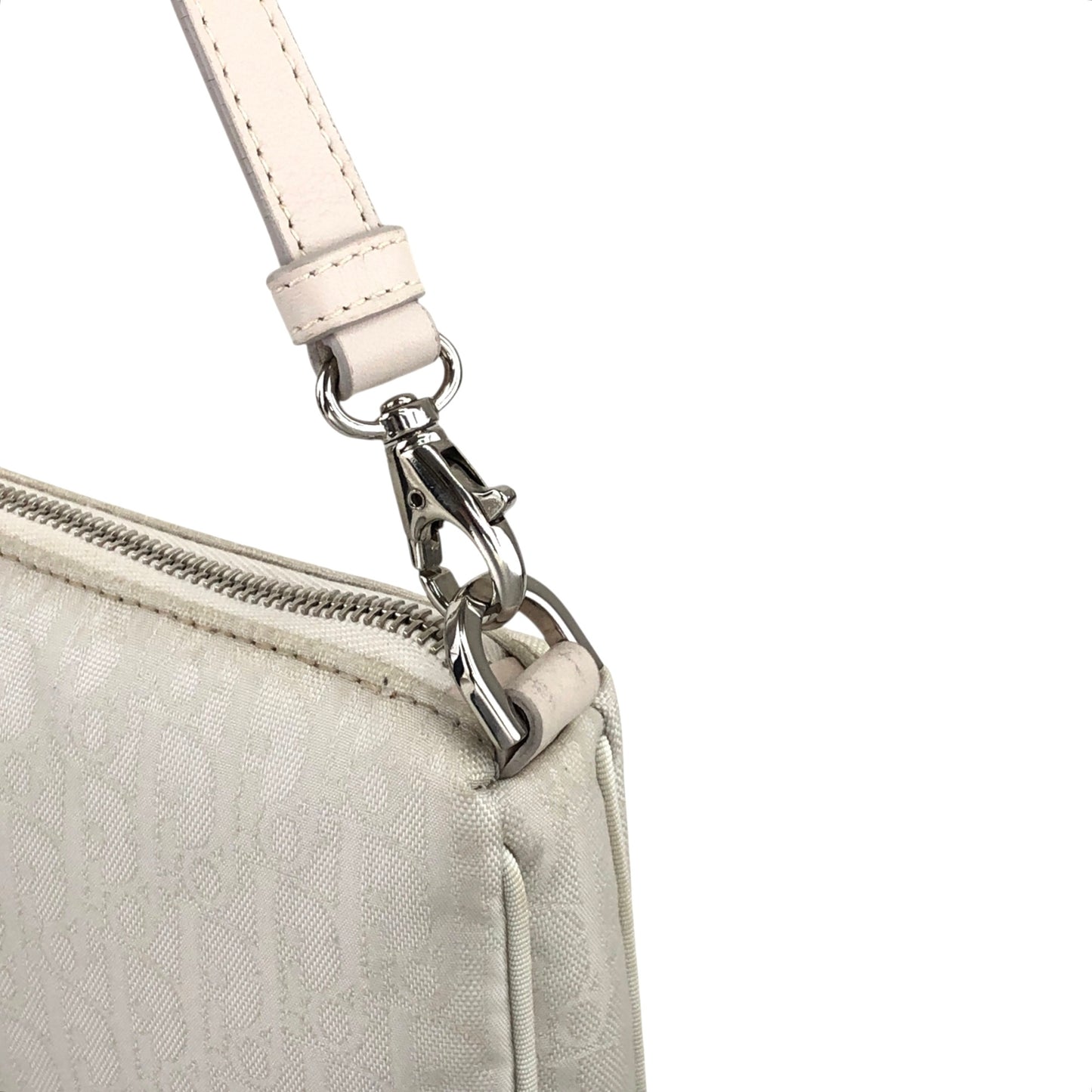 Christian Dior Trotter Charm 小手袋 白色 復古 bf3uw