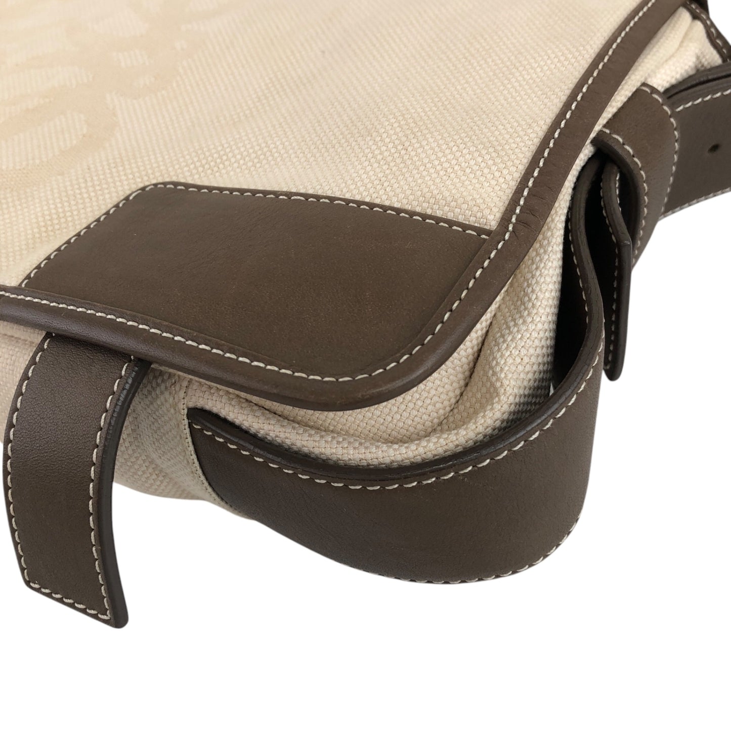 LOEWE Anagram Shoulder bag Beige Vintage u8w446