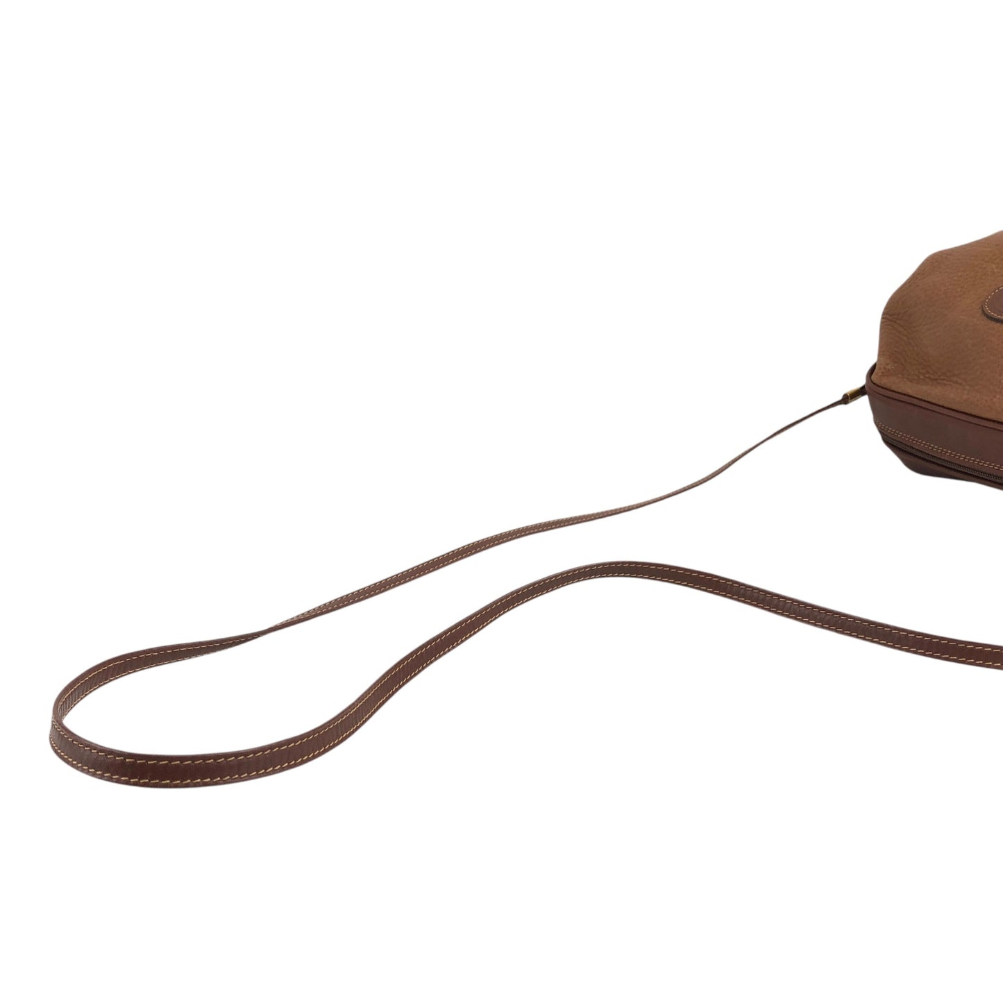 GUCCI Logo Small Shoulder bag Brown Vintage 6j6h7h