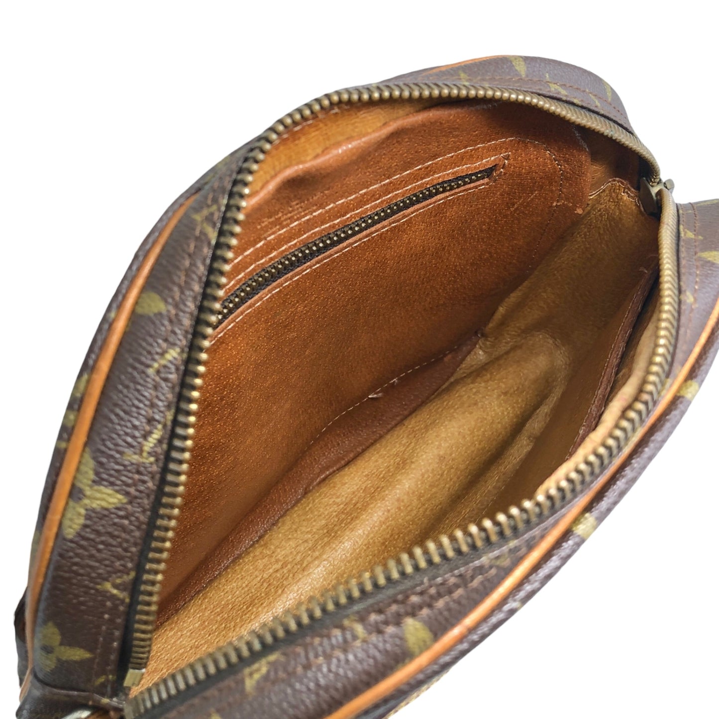 LOUIS VUITTON Monogram Shoulder bag Brown M51222 Vintage uvfdej