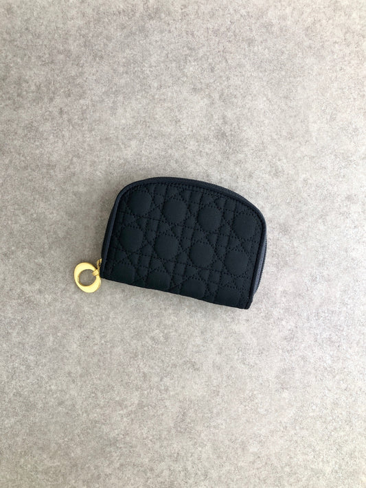 Christian Dior Cannage 鑰匙包 黑色復古 u2kyvi