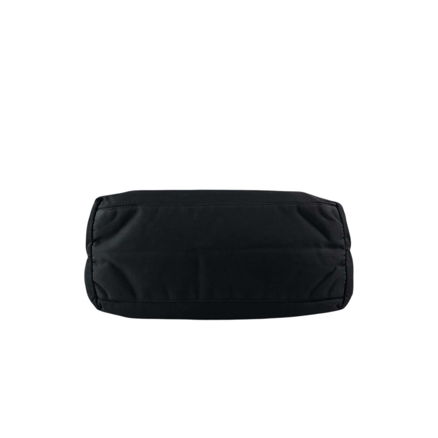 PRADA Tessuto Triangle Logo Totebag Black Vintage dmp62y