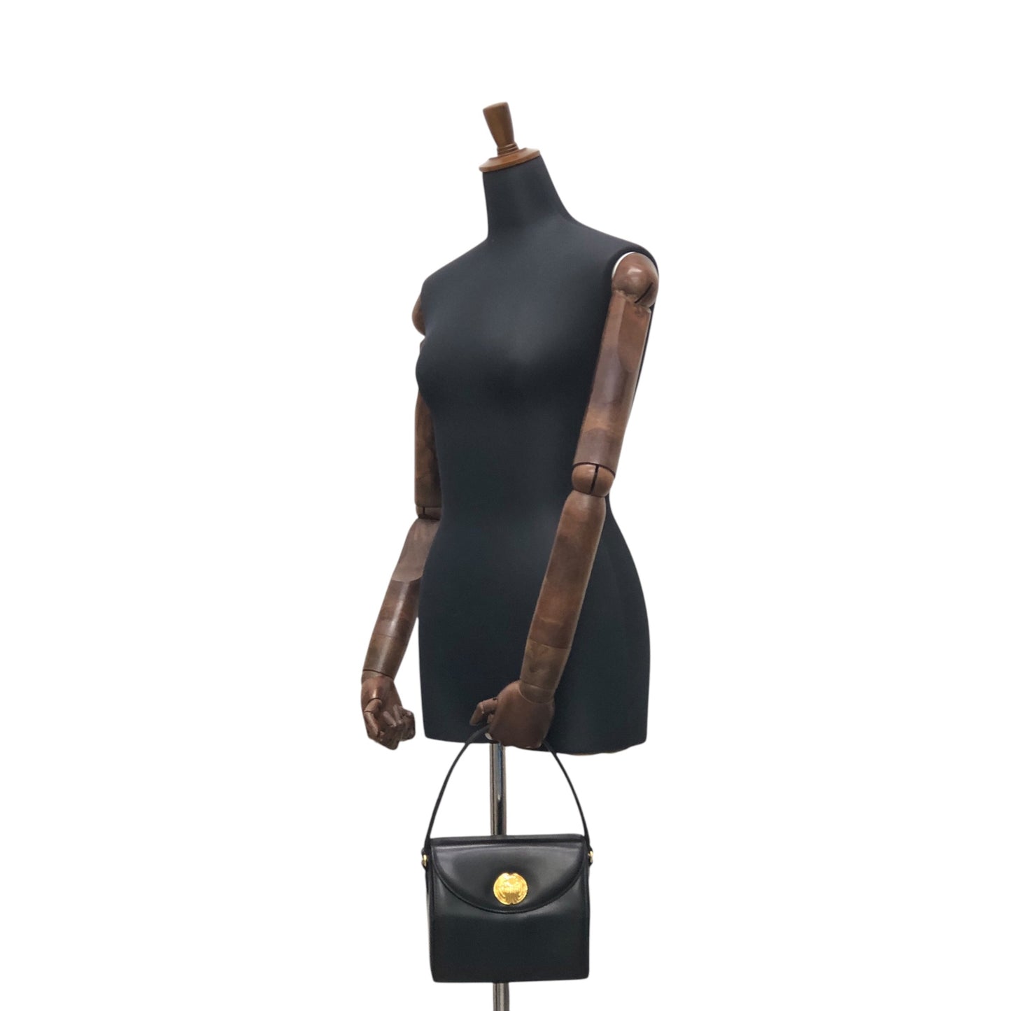 GIVENCHY Handbag Vanity bag Black Vintage tba8s3