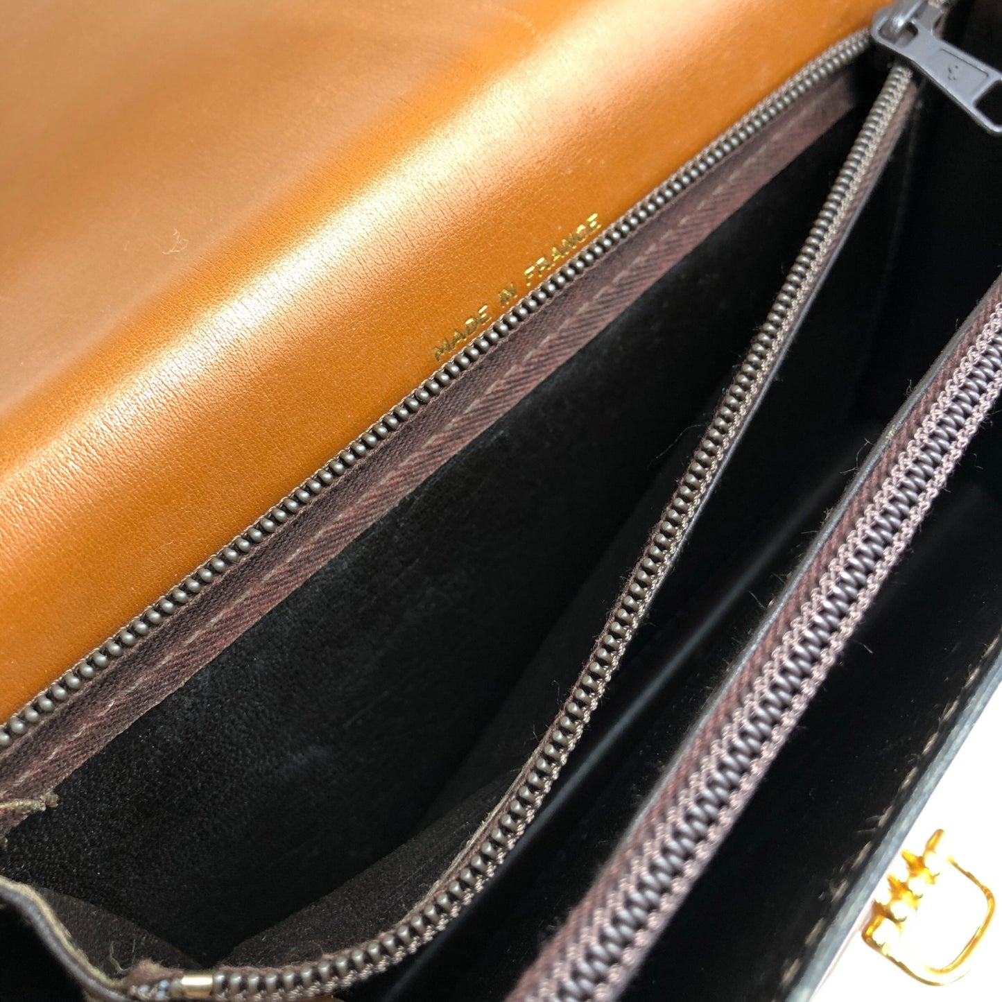 CELINE Horse Bit 肩背包 棕色 復古 zjkkfe