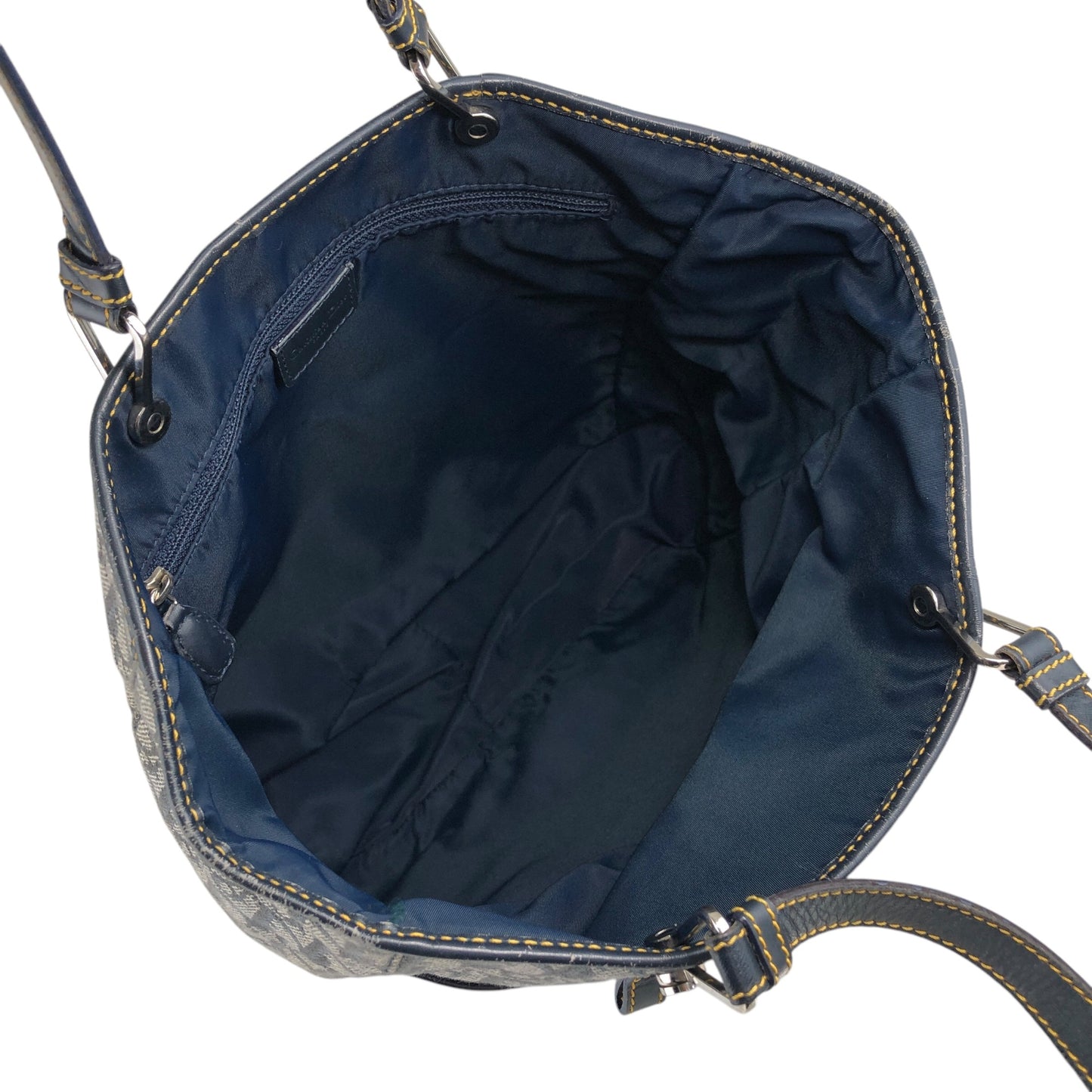 Christian Dior Trotter Totebag Navy Vintage mf286d
