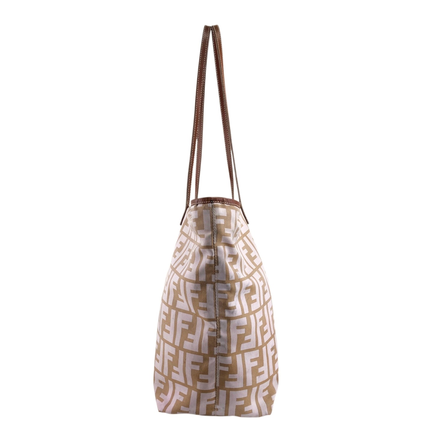 FENDI Zucca Totebag Beige Vintage knpjzs