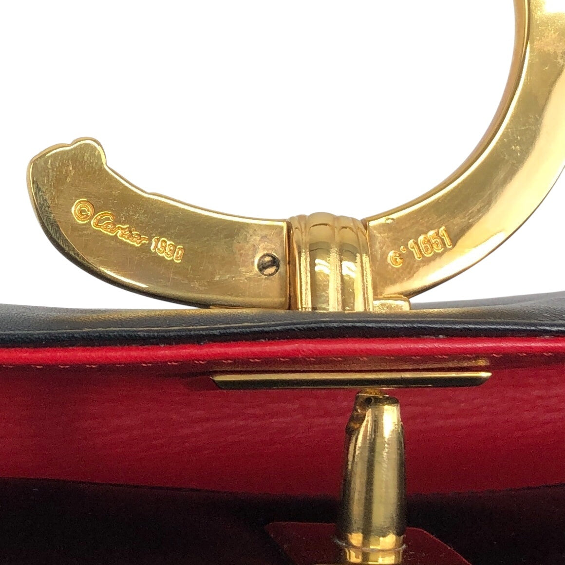 Cartier Clutch bag Black Vintage ym3cuj