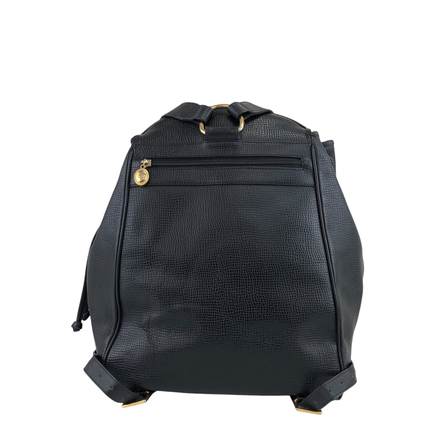 Christian Dior CD Logo Backpack Black Vintage nrnd3i