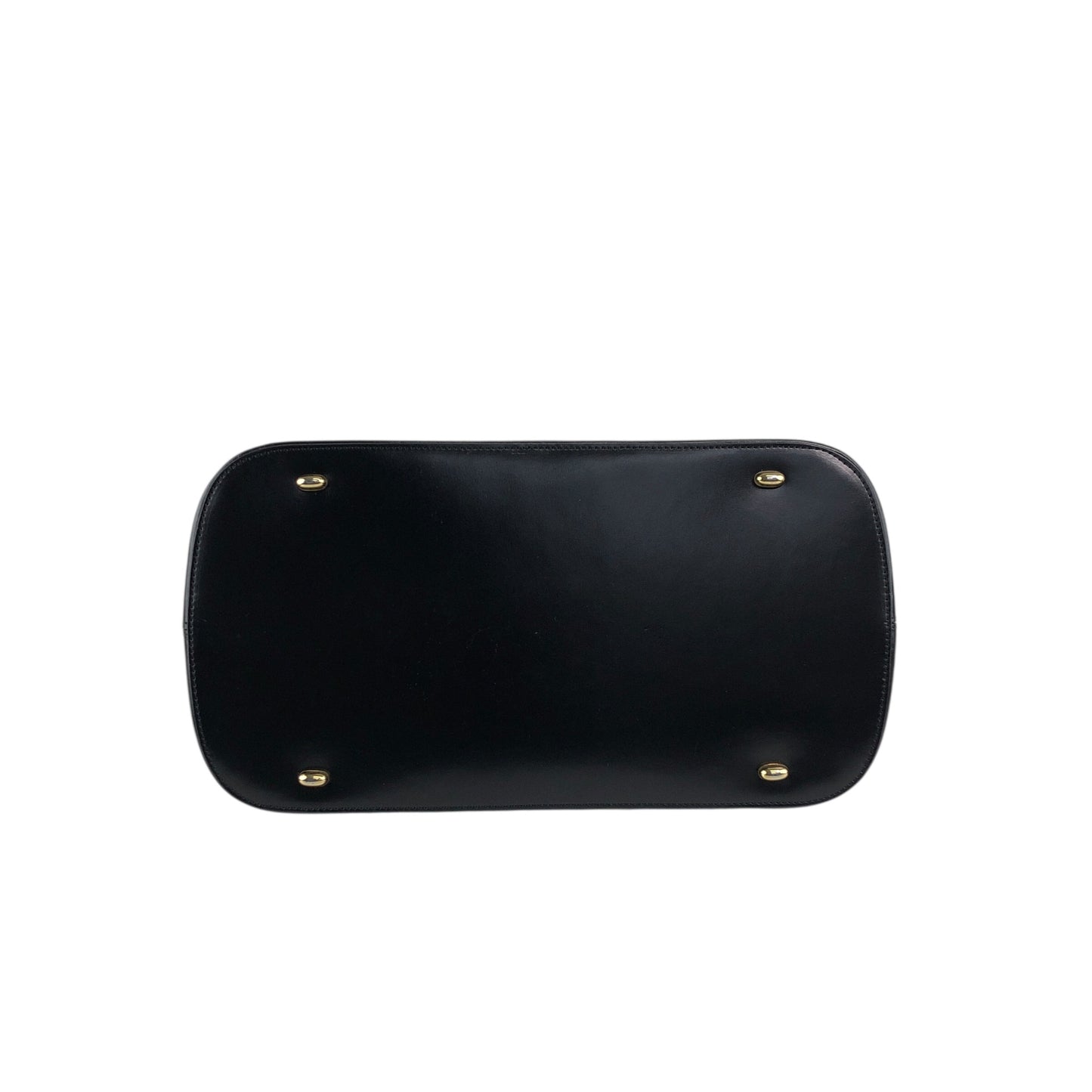 CELINE Two-way Handbag Shoulder bag Black Vintage 4ntwjy