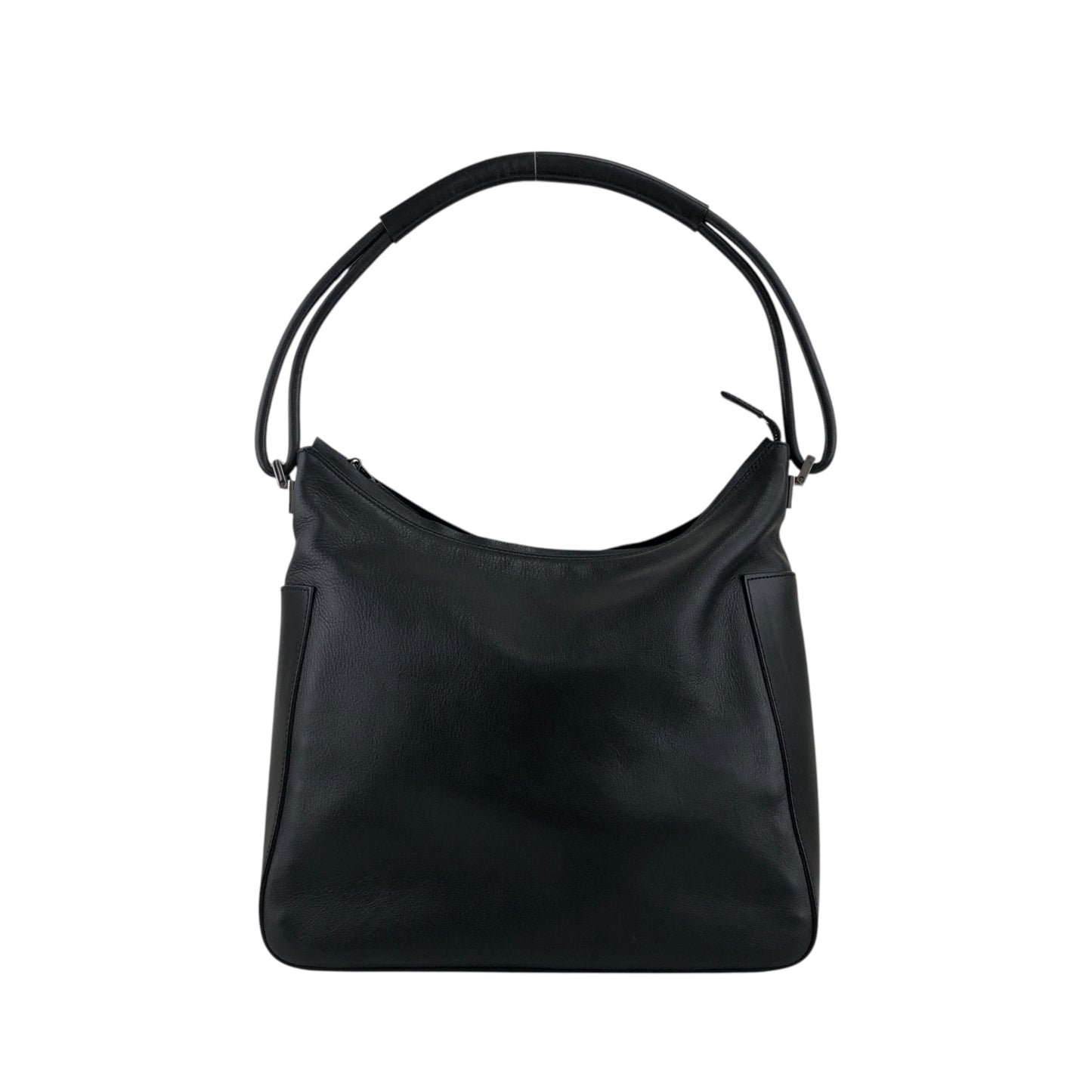 GUCCI Logo Shoulder bag Black Vintage rwdkrz