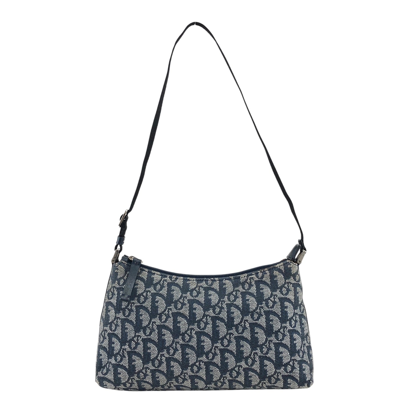Christian Dior Trotter 單肩包 Hobobag 海軍藍 Vintage htxeg2