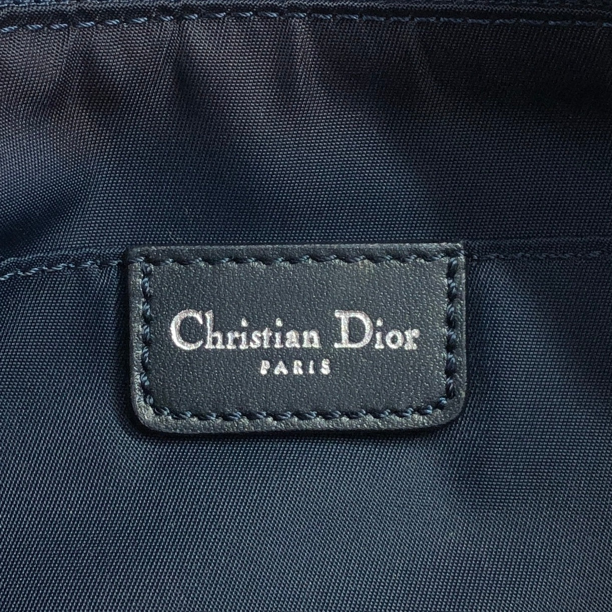 Christian Dior Trotter 單肩包 Hobobag 海軍藍 Vintage htxeg2