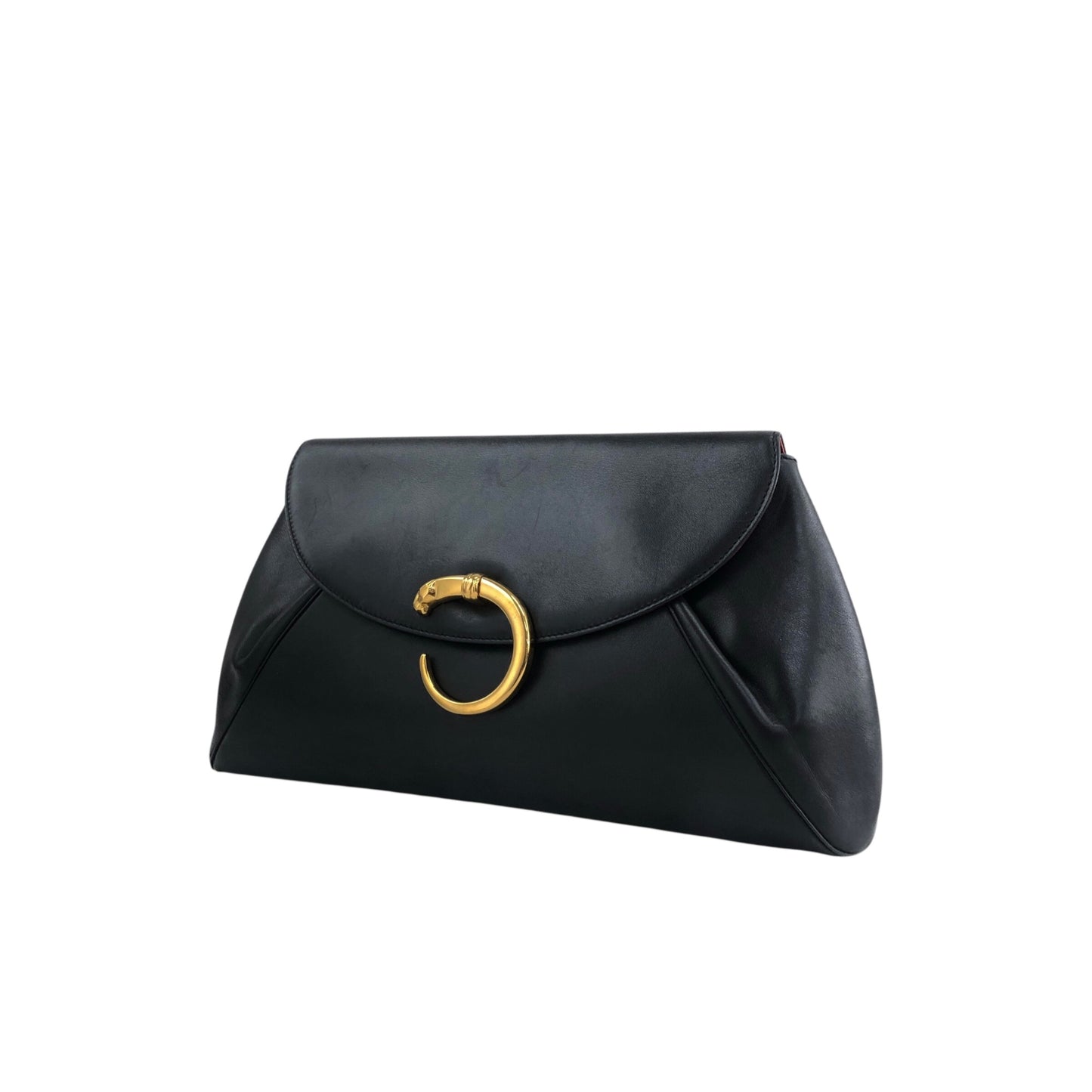 Cartier Clutch bag Black Vintage izesz7