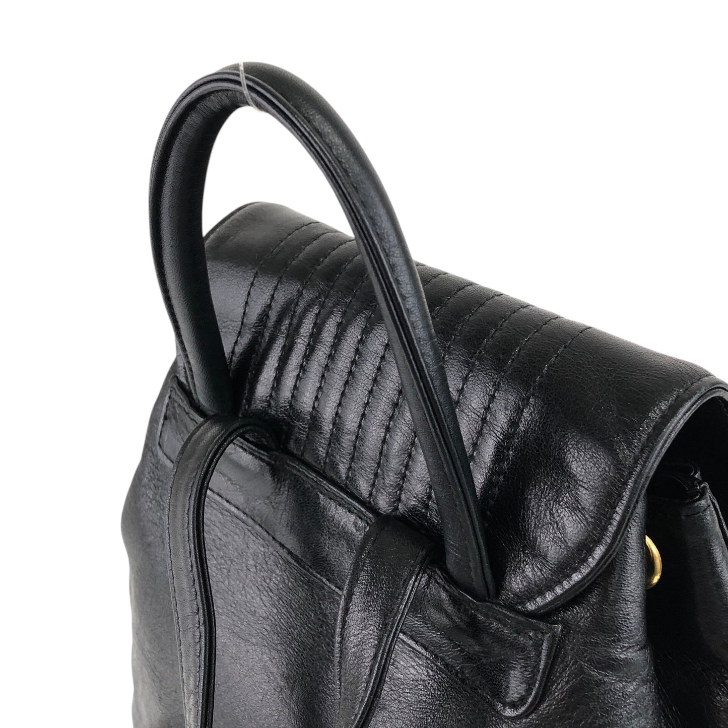VALENTINO GARAVANI Medal Motif Backpack Black Vintage y7zdsr