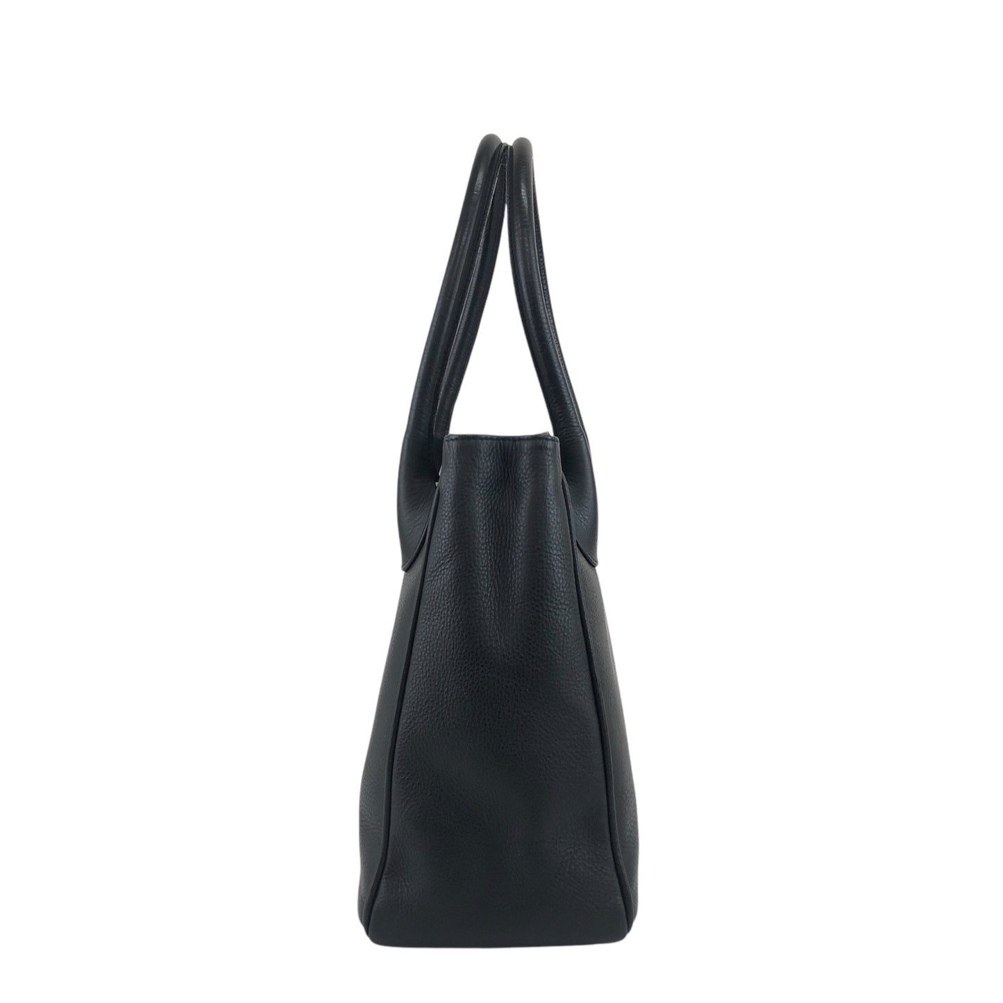 Christian Dior CD Logo Handbag Black Vintage 56eg4v