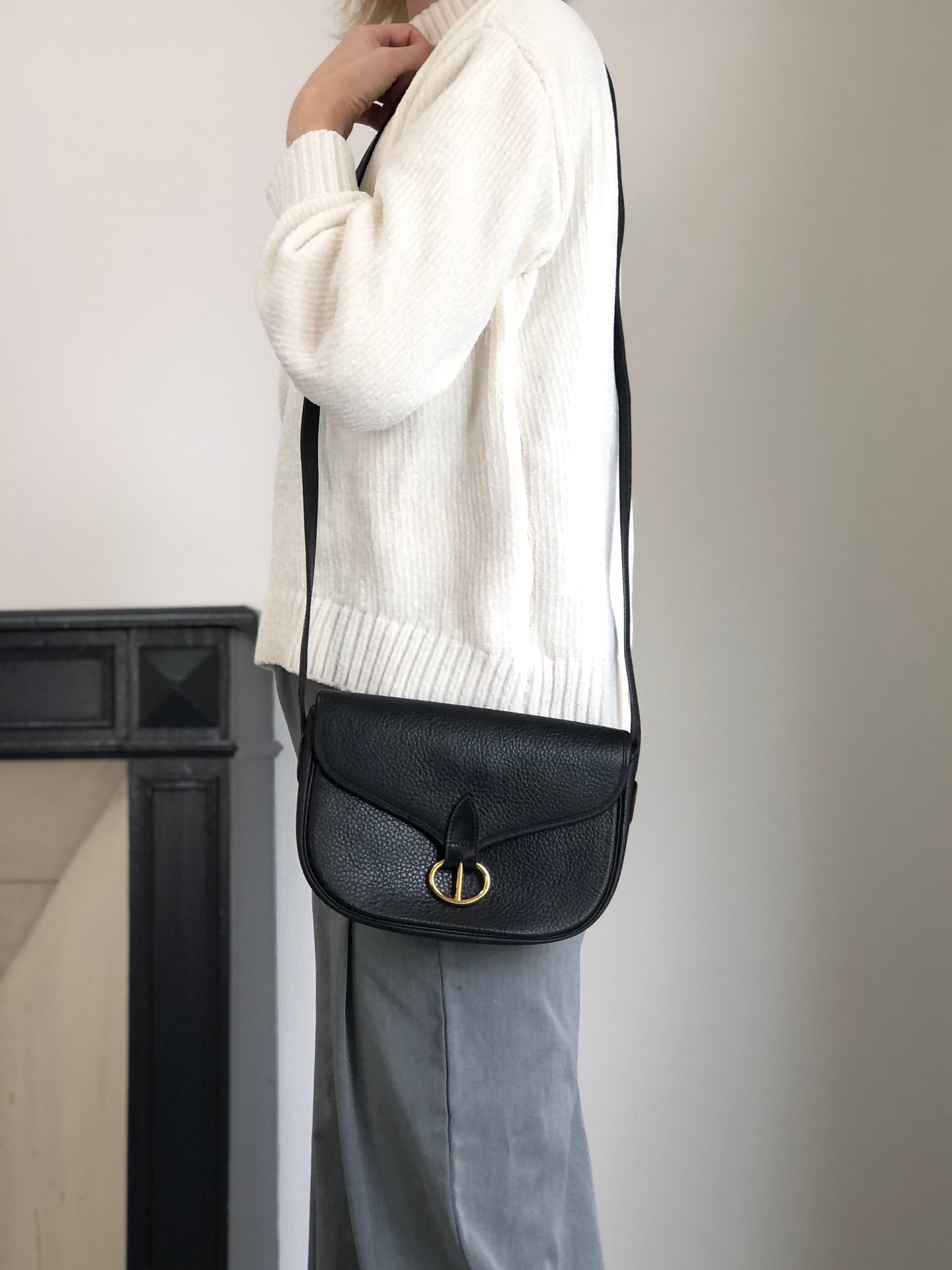 Christian Dior Shoulder bag Black Vintage mvpe5j