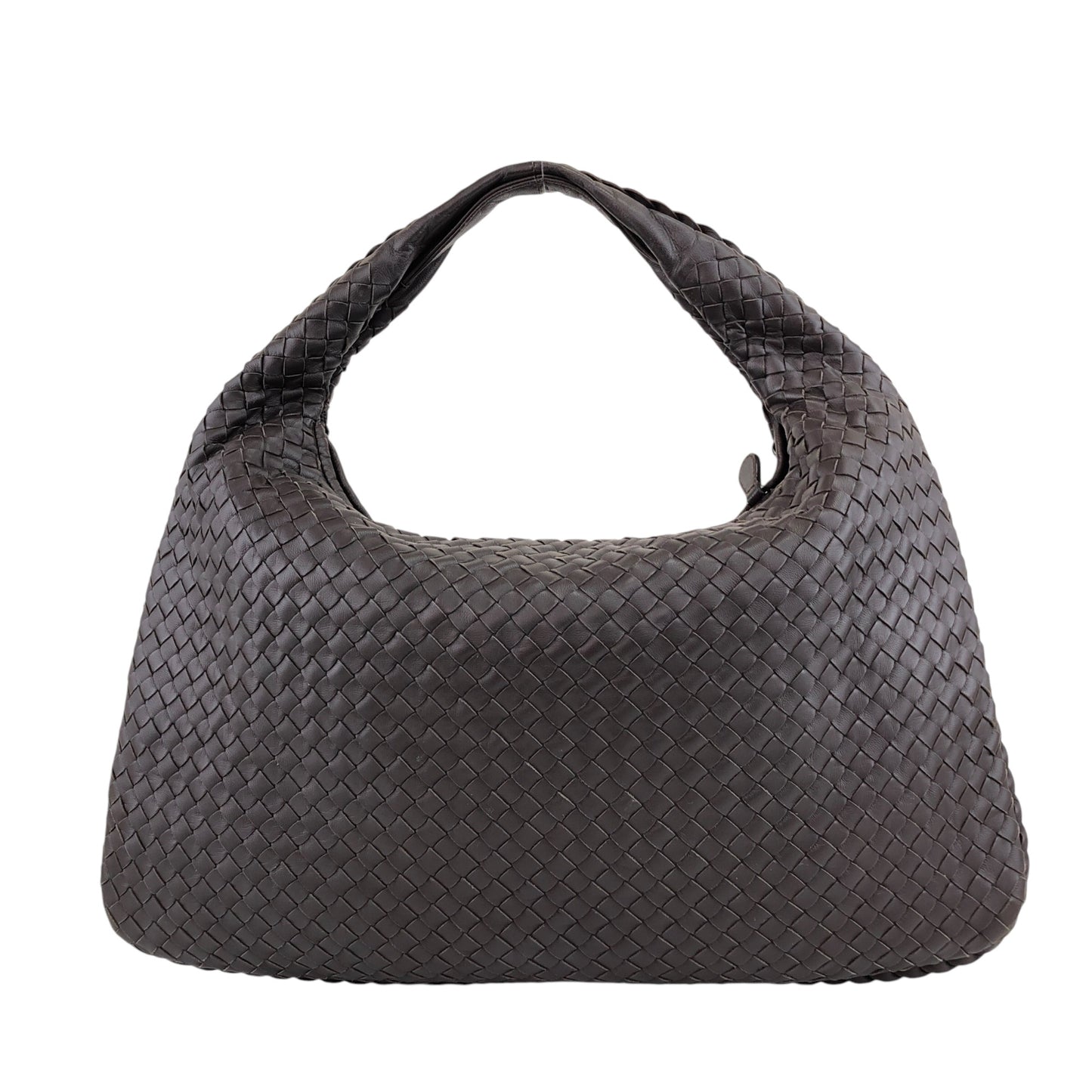 Bottega Veneta Intrecciato 單肩包 Hobobag 棕色 Vintage bmuhus