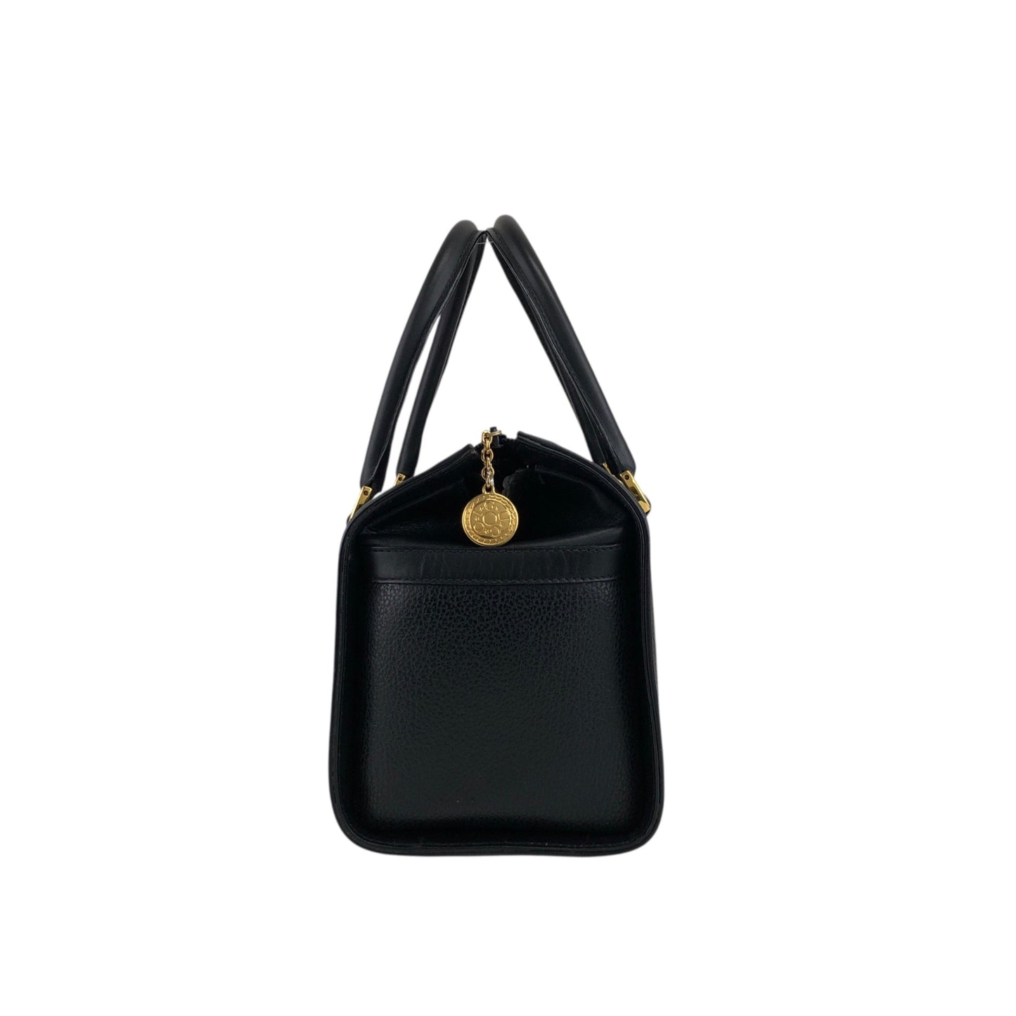 GUCCI Charm 小型波士頓包 手提包 黑色 復古 umskjg