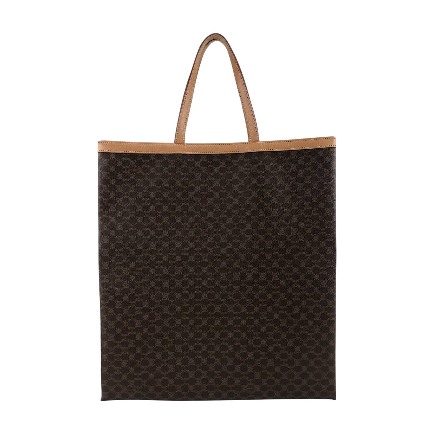 CELINE Macadam Blason Totebag Brown Vintage ppb7ty