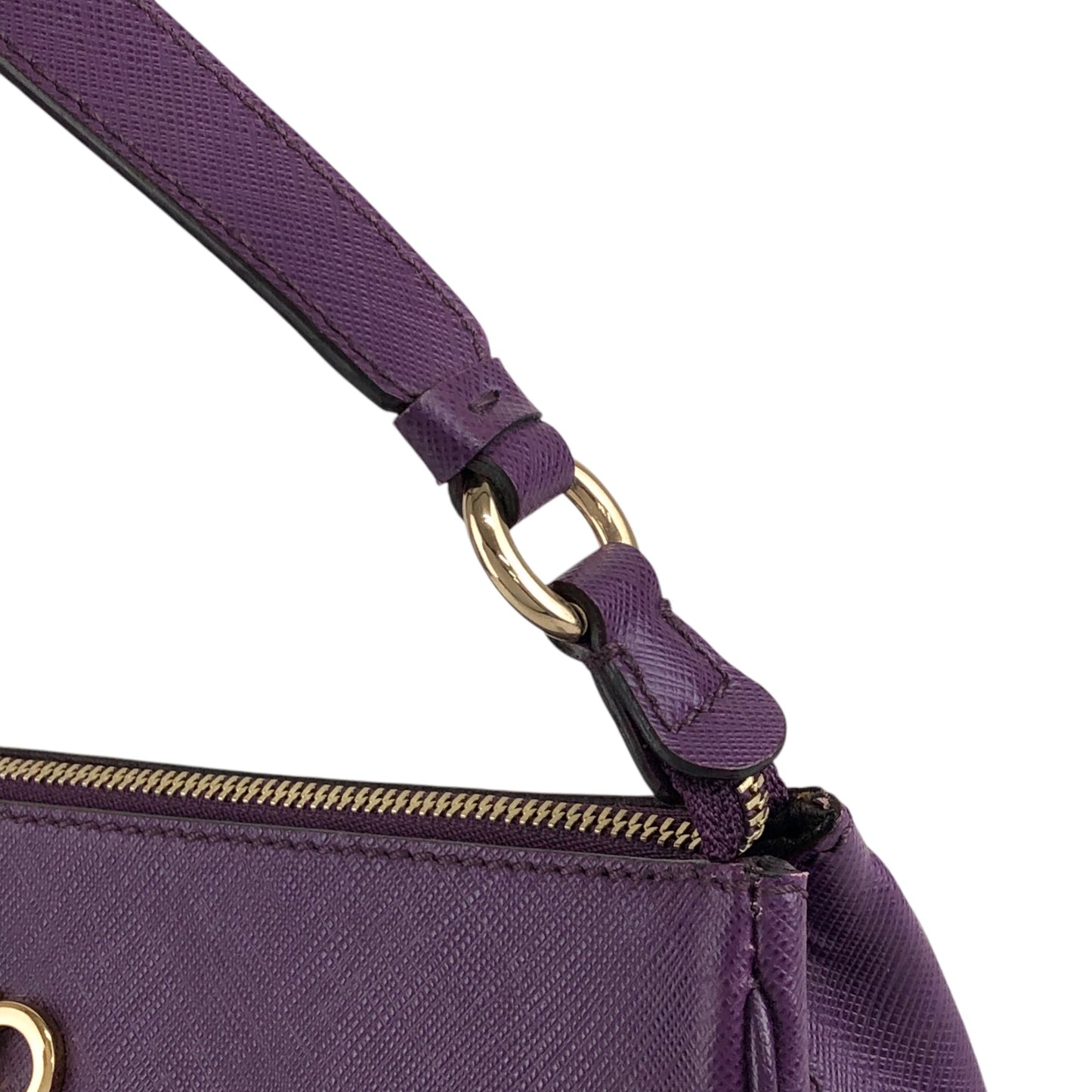 Salvatore Ferragamo Gancini 小號單肩包 紫色 復古 bz8zgs